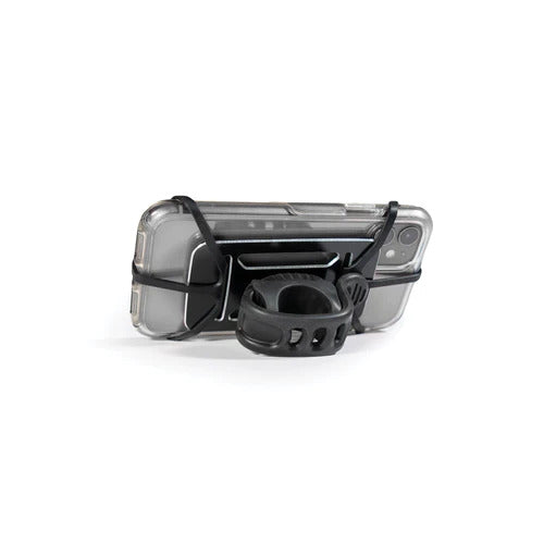 Lezyne Smart Grip Bike Phone Mount - Secure Cycling Phone Holder for Road & Mountain Bikes - Perfect for GPS Navigation & Fitness Tracking While Riding