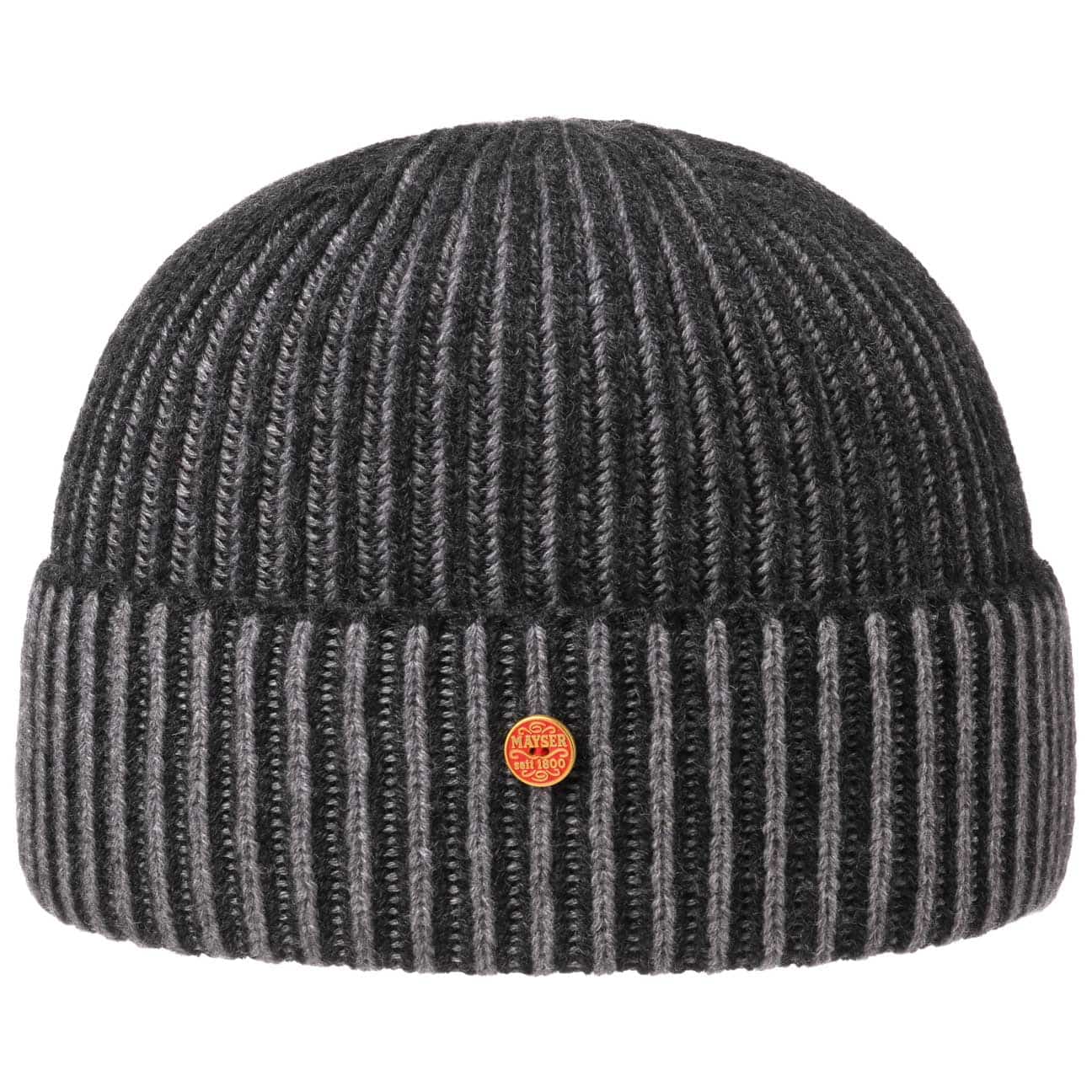 Premium Harper Cashmere Beanie Hat by Mayser - Soft Winter Knit Hat for Women & Men - Cozy Cold Weather Accessory for Skiing, Snowboarding & Outdoor Activities