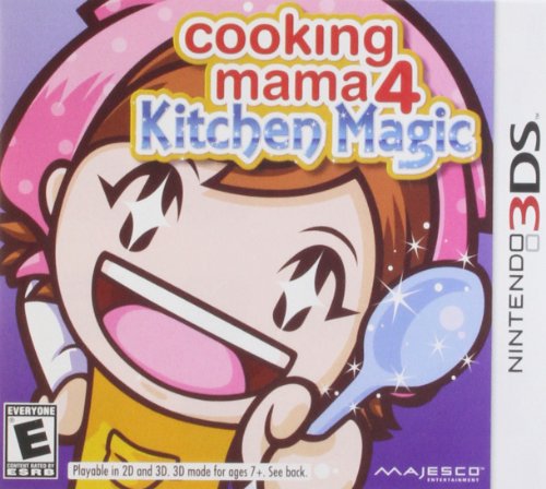 Cooking Mama 4: Kitchen Magic - Nintendo 3DS Game | Fun Cooking Simulation for Kids & Adults | Perfect for Family Game Nights & Travel Entertainment