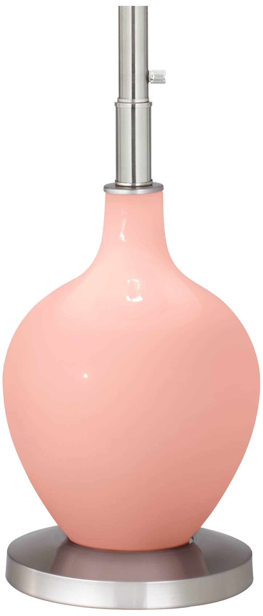 Modern Glass Rose Pink Floor Lamp - 60