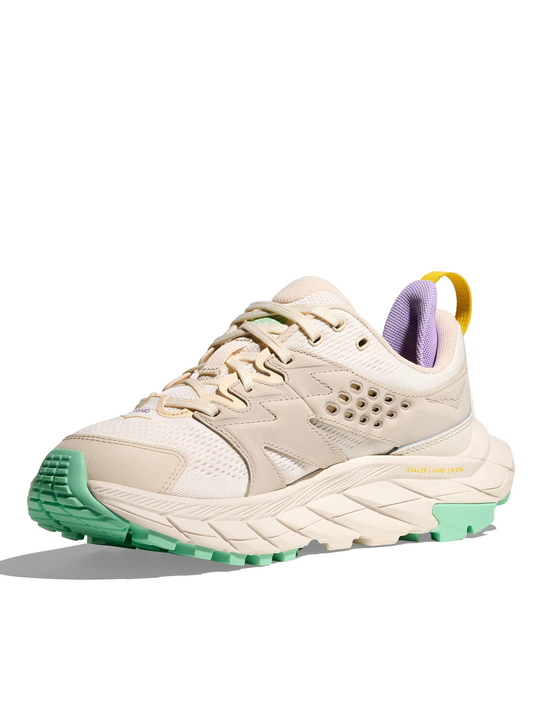 Anacapa Breeze Low Sneakers - Alabaster/Mint Fluorite Color - Comfortable Casual Shoes for Walking, Running & Everyday Wear