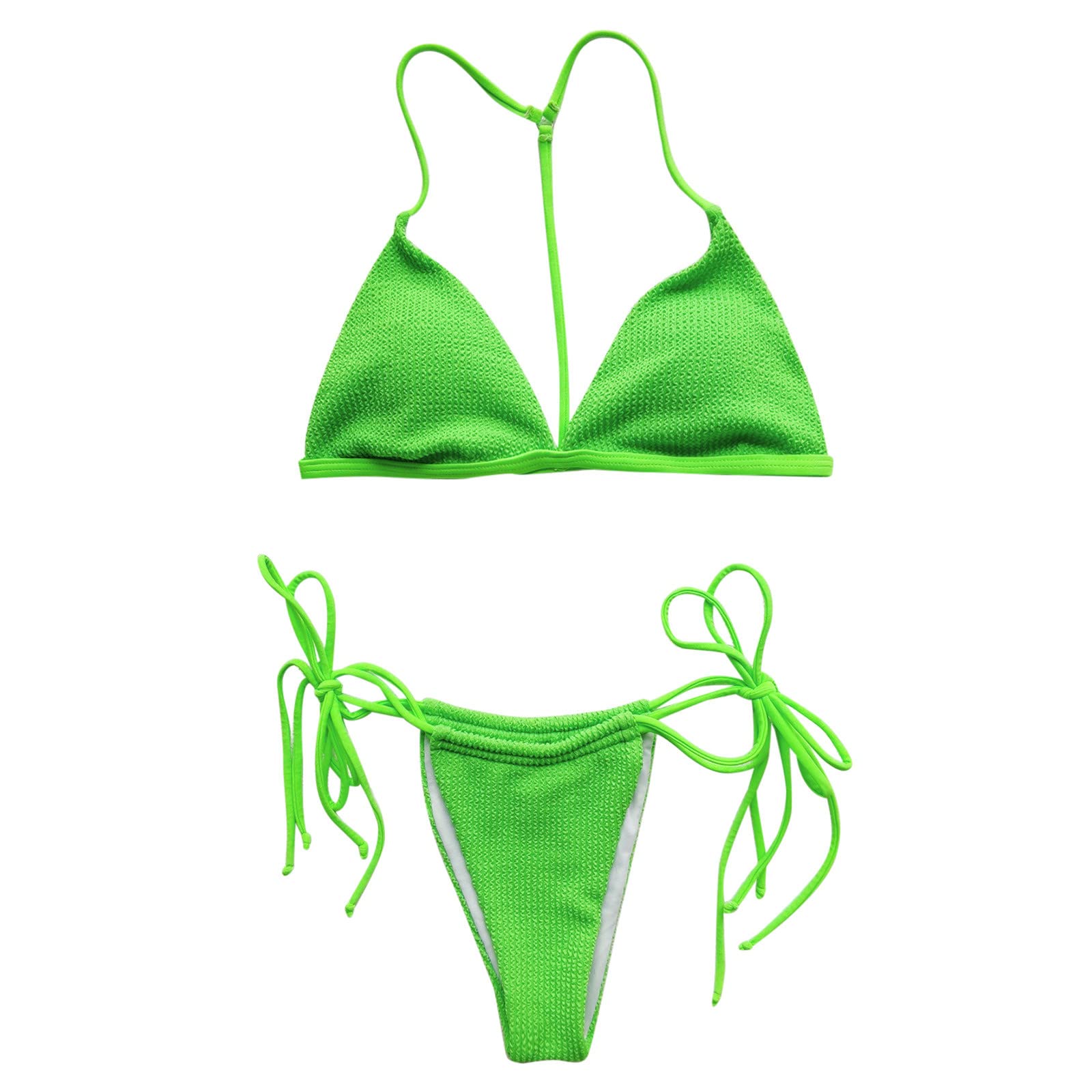 Women's Halter Bikini Set - Sexy Two-Piece Swimwear for Beach & Pool