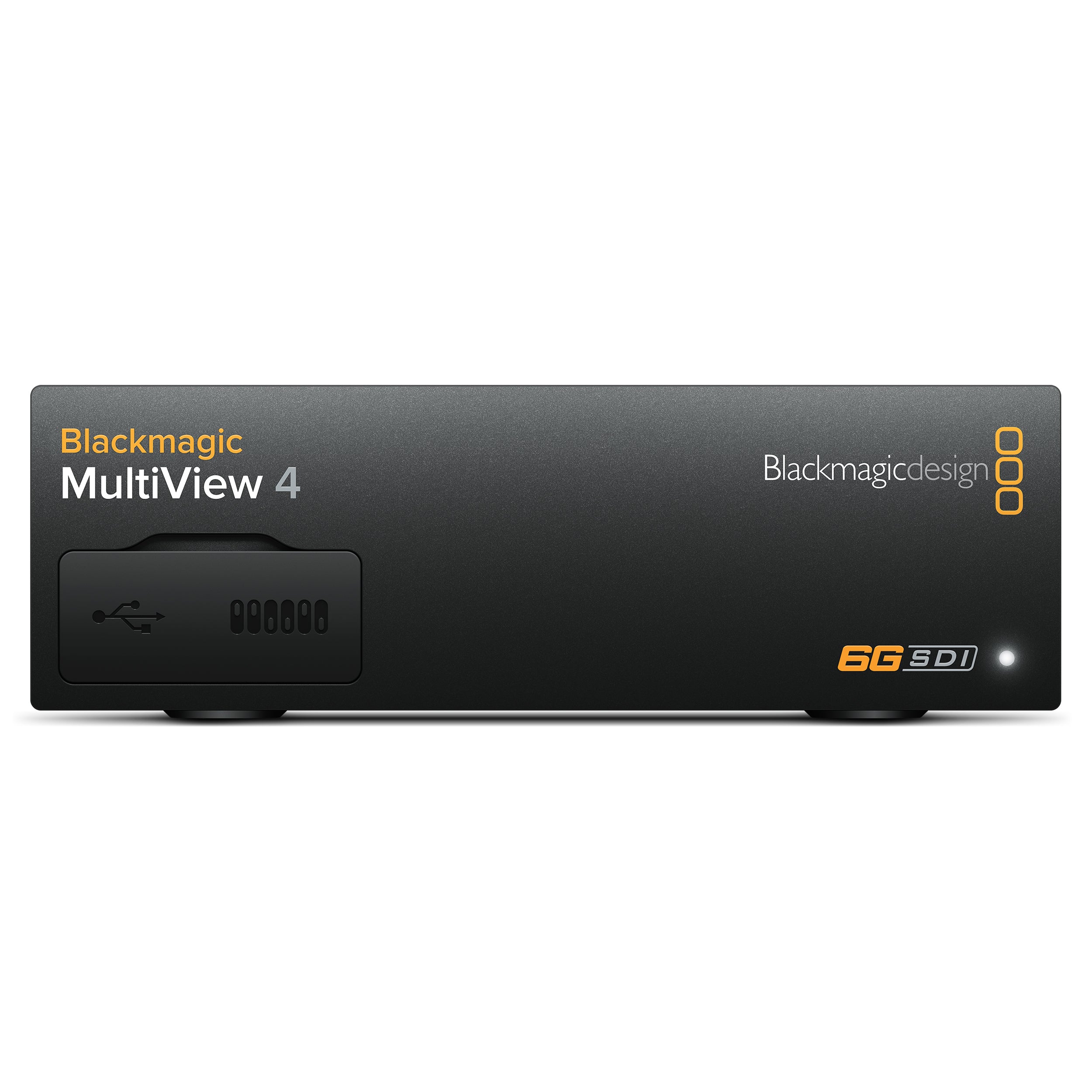 Blackmagic Design MultiView 4 - Professional 4K Multi-Viewer for Live Production & Broadcast Studios | Perfect for Video Switching, Monitoring, and Streaming Setups