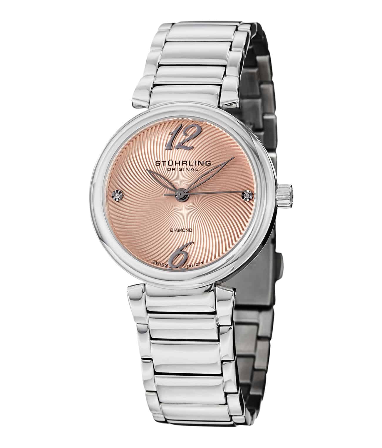 34mm Diamond Circlet 727 Quartz Watch - Elegant Classic Design for Women, Perfect for Weddings, Parties & Special Occasions