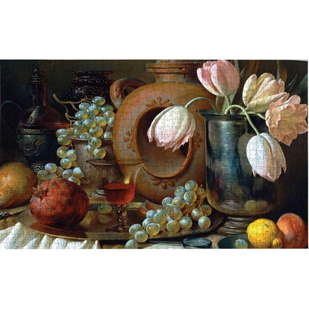 1000 Piece Jigsaw Puzzle for Adults - Oil Painting Art, Educational Toy for Home & Gifts