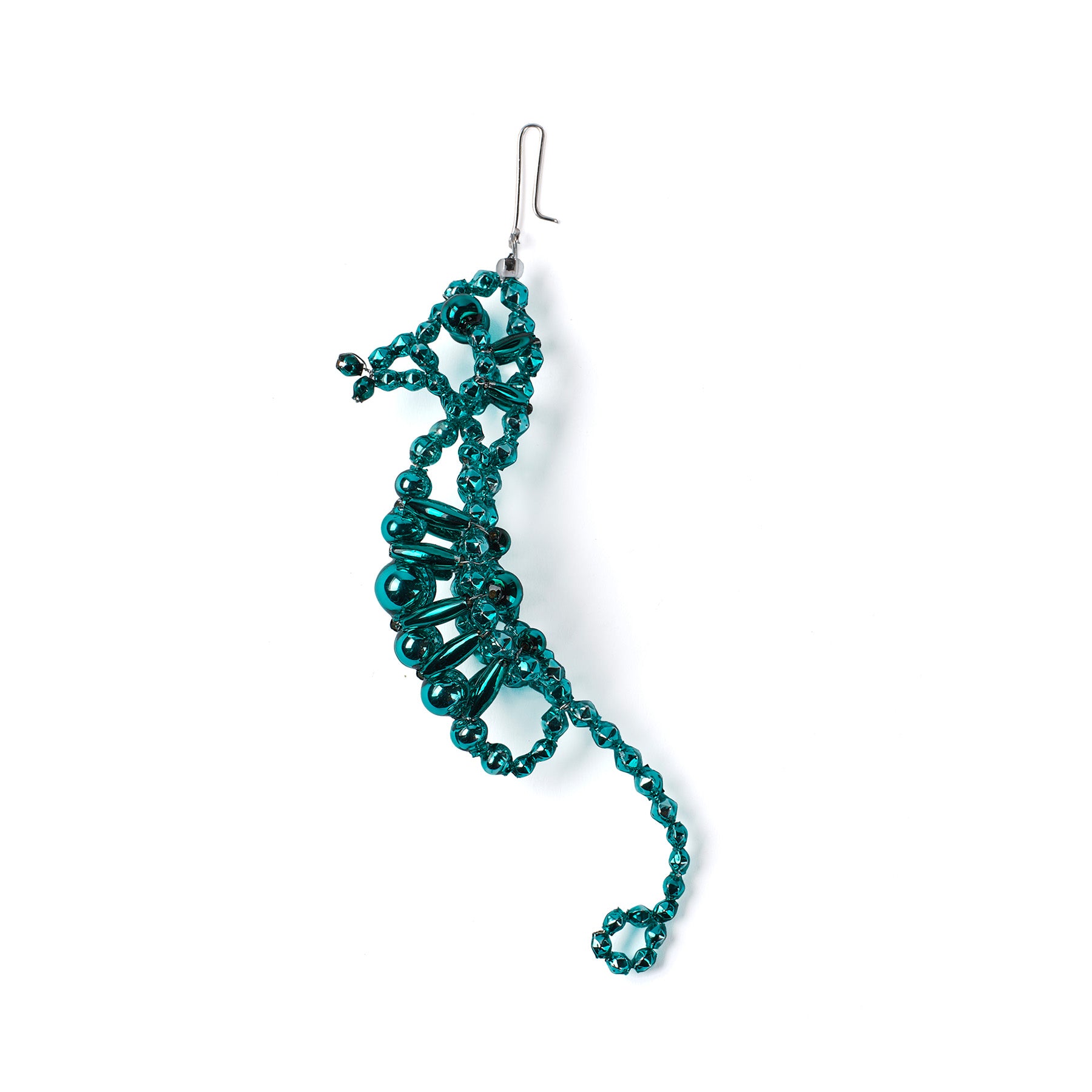 Handcrafted Seahorse Ornament - Elegant Glass Figurine for Home Décor, Perfect for Beach House, Ocean Theme Room & Gift Giving