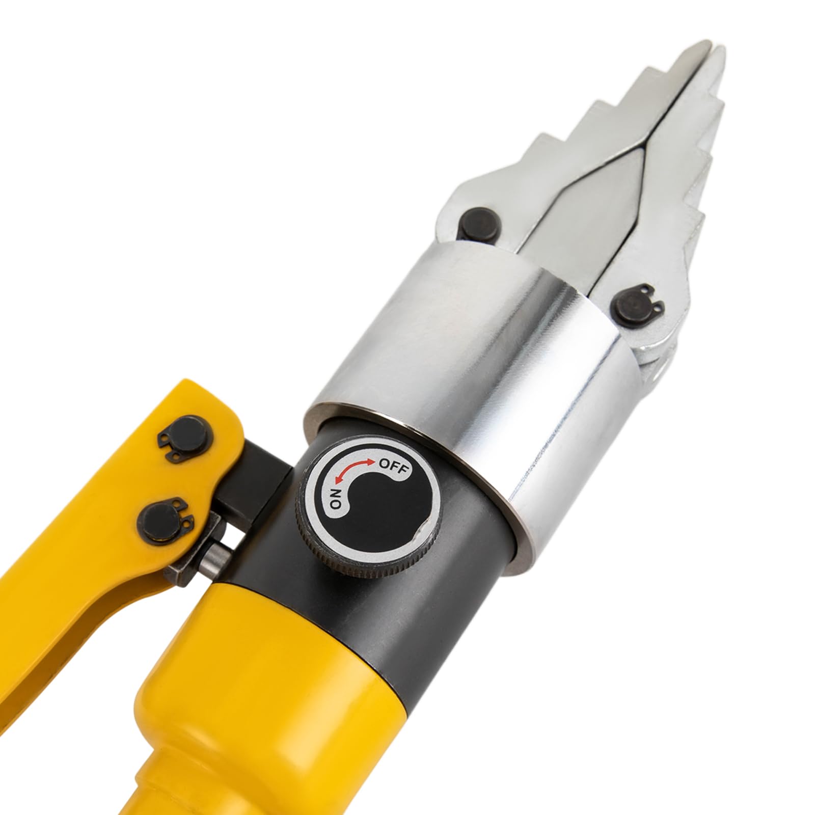 YQ-30 Hydraulic Spreader - 8 Ton Portable Hand-Held Manual Flange Splitter & Expander Tool Kit (Yellow) | Ideal for Pipe Flange Separation, Mechanical Repair, and Industrial Maintenance