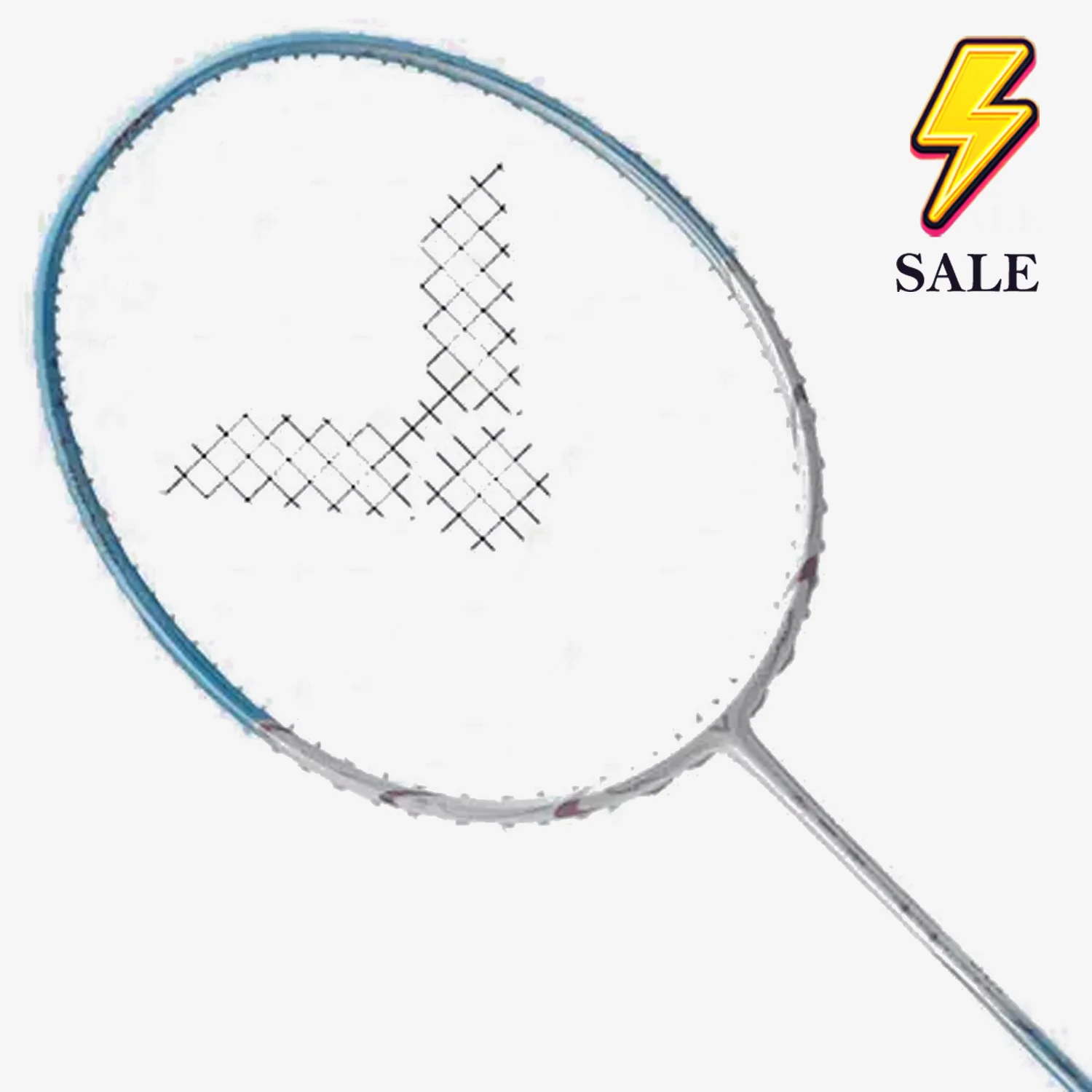 Victor AuraSpeed 90F M (ARS 90F/M) Badminton Racket - Light Blue | Professional Carbon Fiber Shuttlecock Racket for Speed & Control | Perfect for Tournaments & Training Sessions