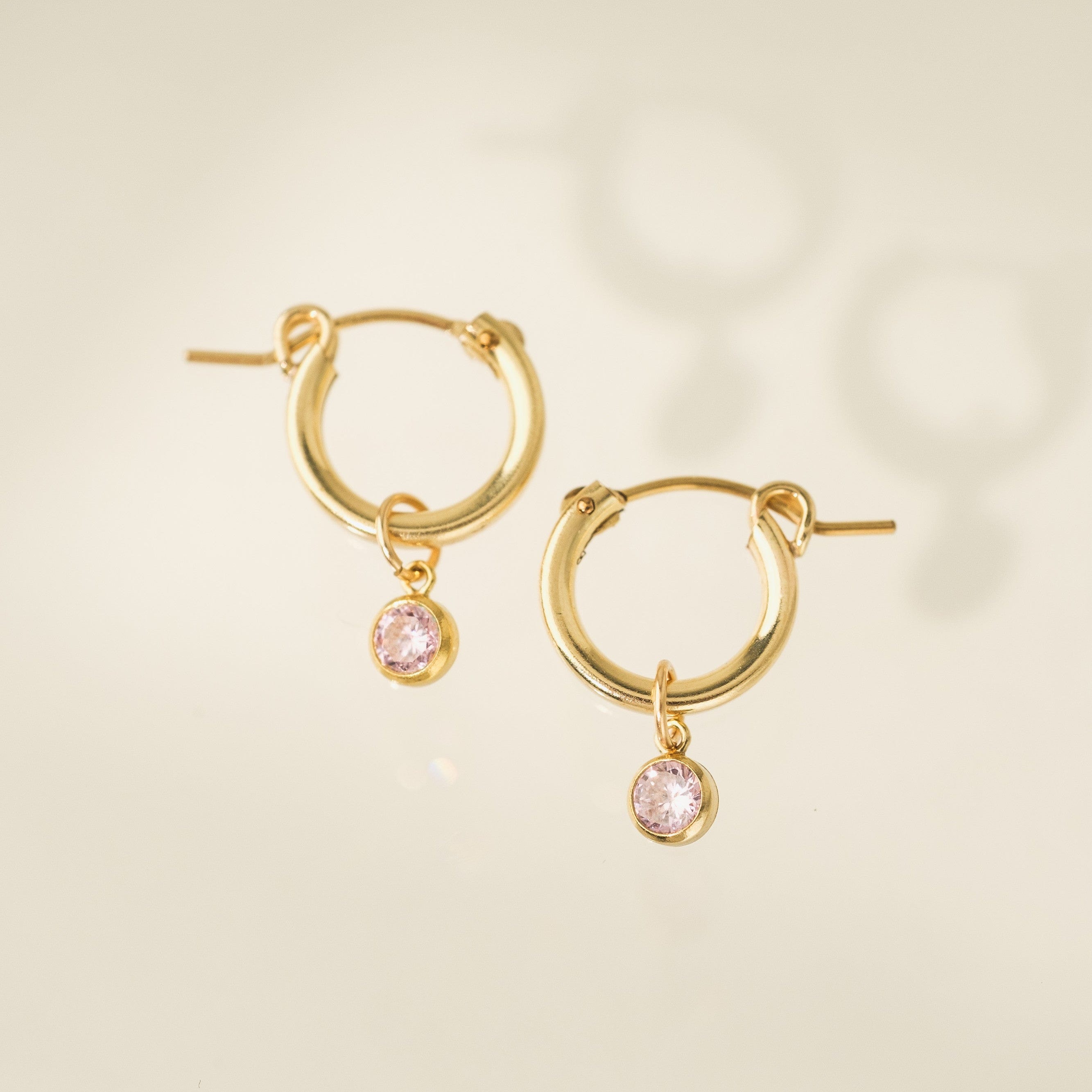 October Birthstone Gold Filled Hoop Earrings - Opal Jewelry for Women | Perfect Gift for October Birthday, Anniversary & Special Occasions | Everyday Wear & Party Accessories