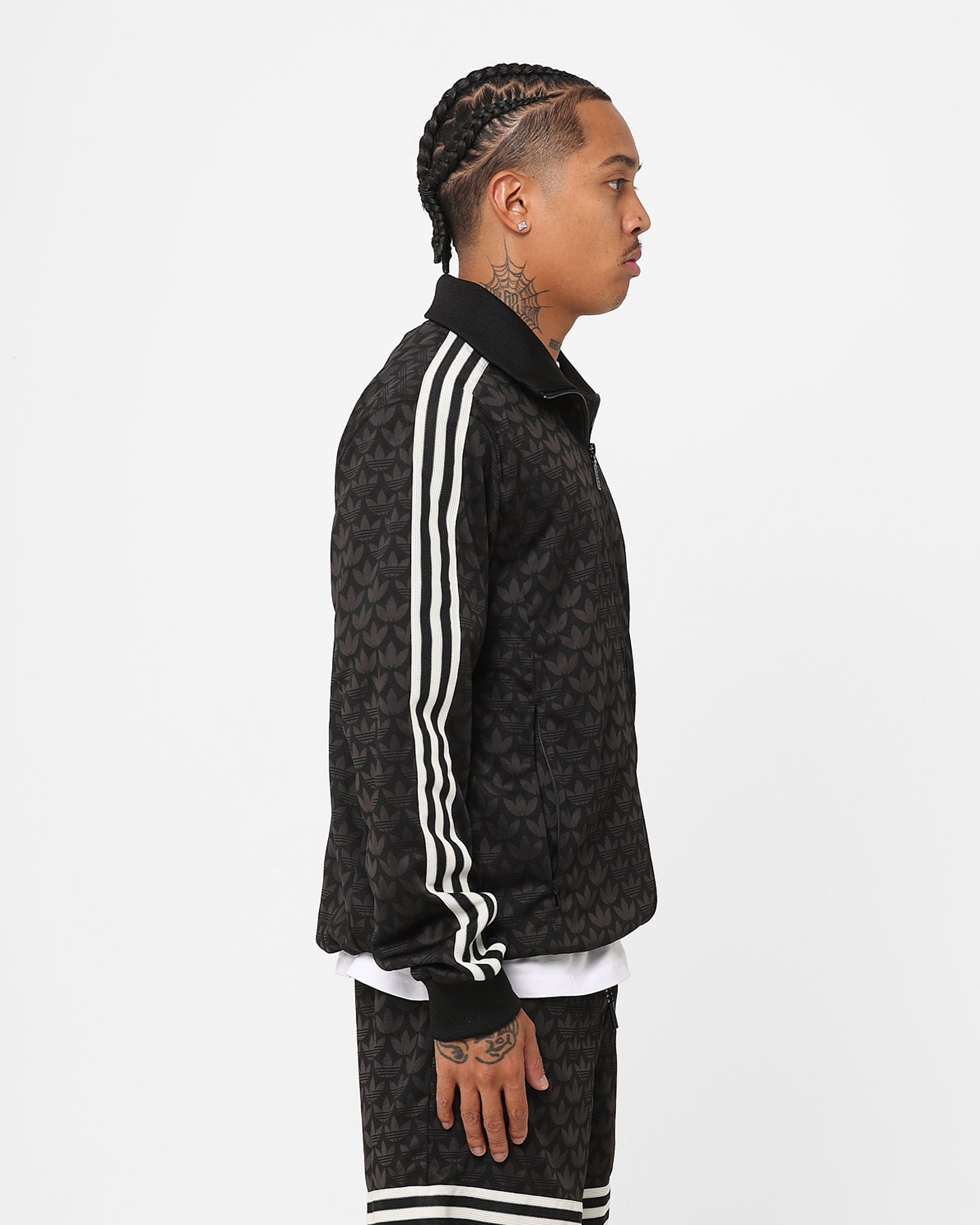Adidas Adicolor Polyester Track Top Jacket for Men - Lightweight Running Jacket, Workout Hoodie, Gym & Casual Wear (Black)