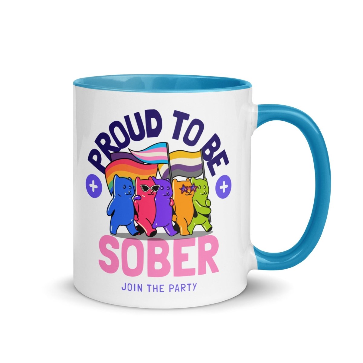 Proud to Be Sober Celebration Mug - Inspirational Coffee Cup for Recovery & Sobriety Milestones - Perfect for AA Meetings, 12-Step Programs & Sober Living Gifts