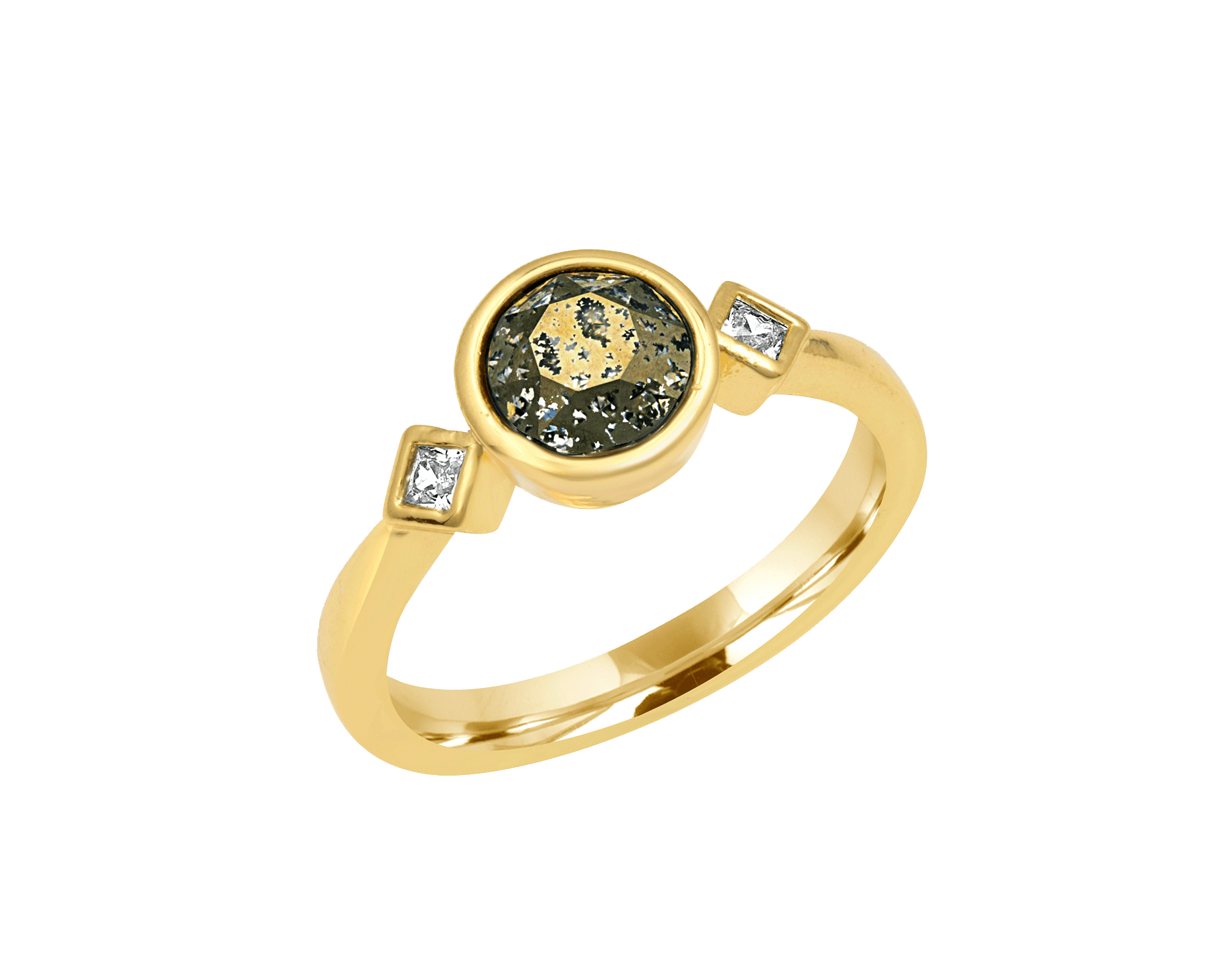Elegant 14K Gold Plated Ring for Women - Minimalist Liquid Gold Band - Perfect for Everyday Wear, Gift Giving & Special Occasions