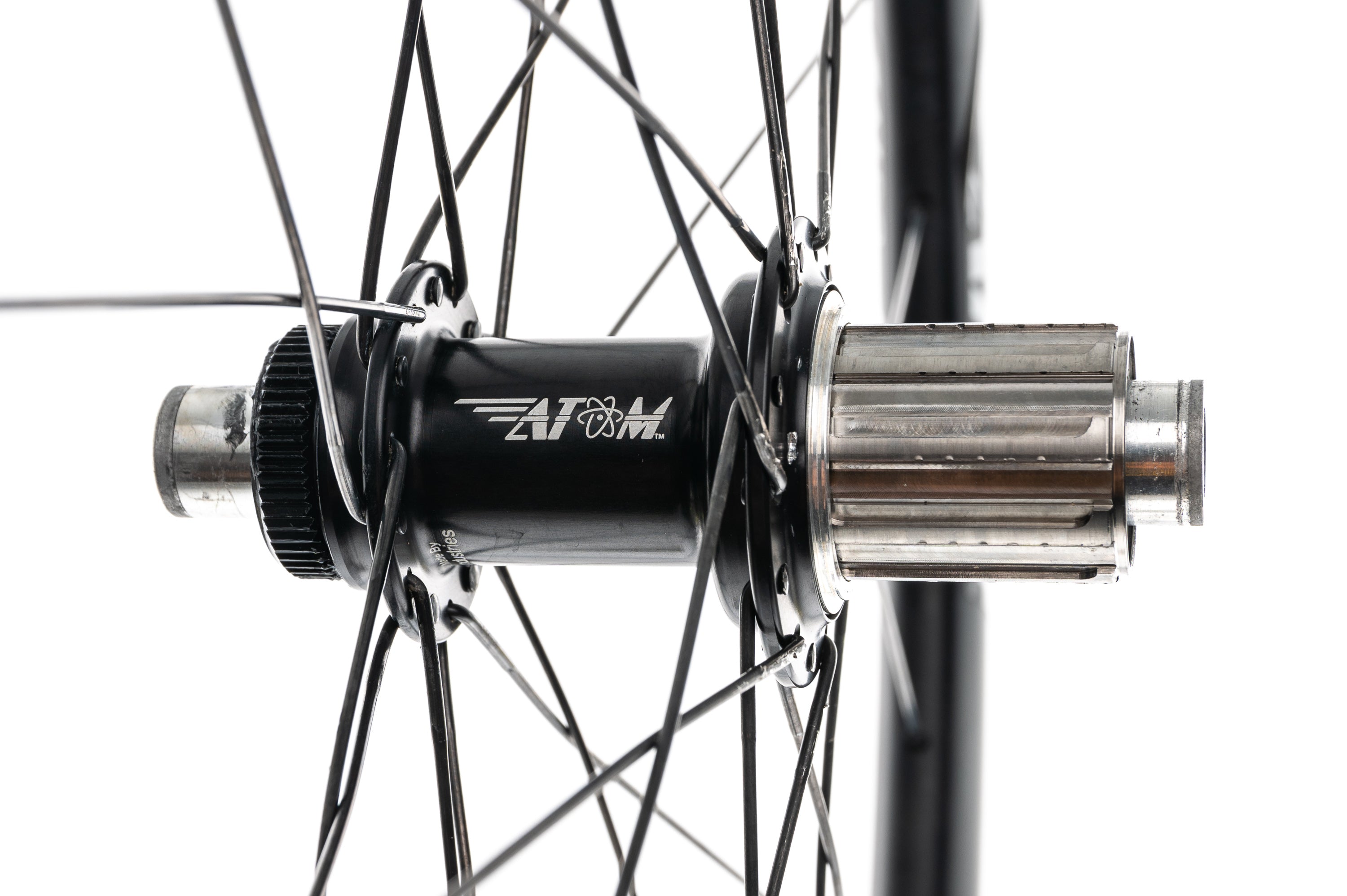 Atom Composites CCX 38mm Carbon Disc Tubeless 700c Wheelset - Lightweight Aero Road Bike Wheels for Racing & Endurance Cycling