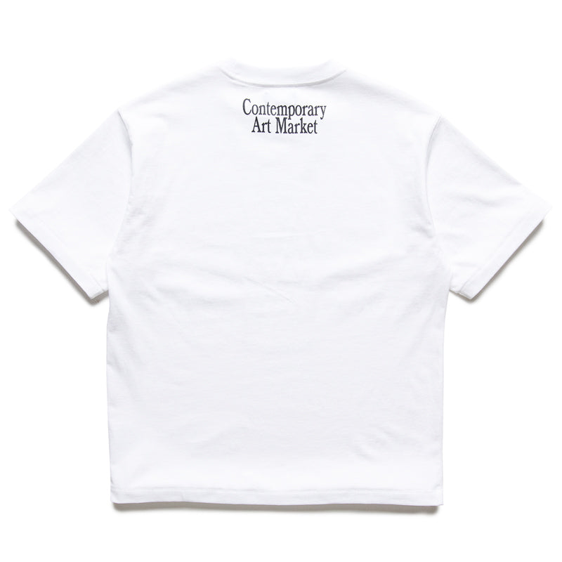 Market Infinity Bear Graphic T-Shirt for Men & Women - Soft Cotton White Tee - Casual Wear, Street Style, Gifts