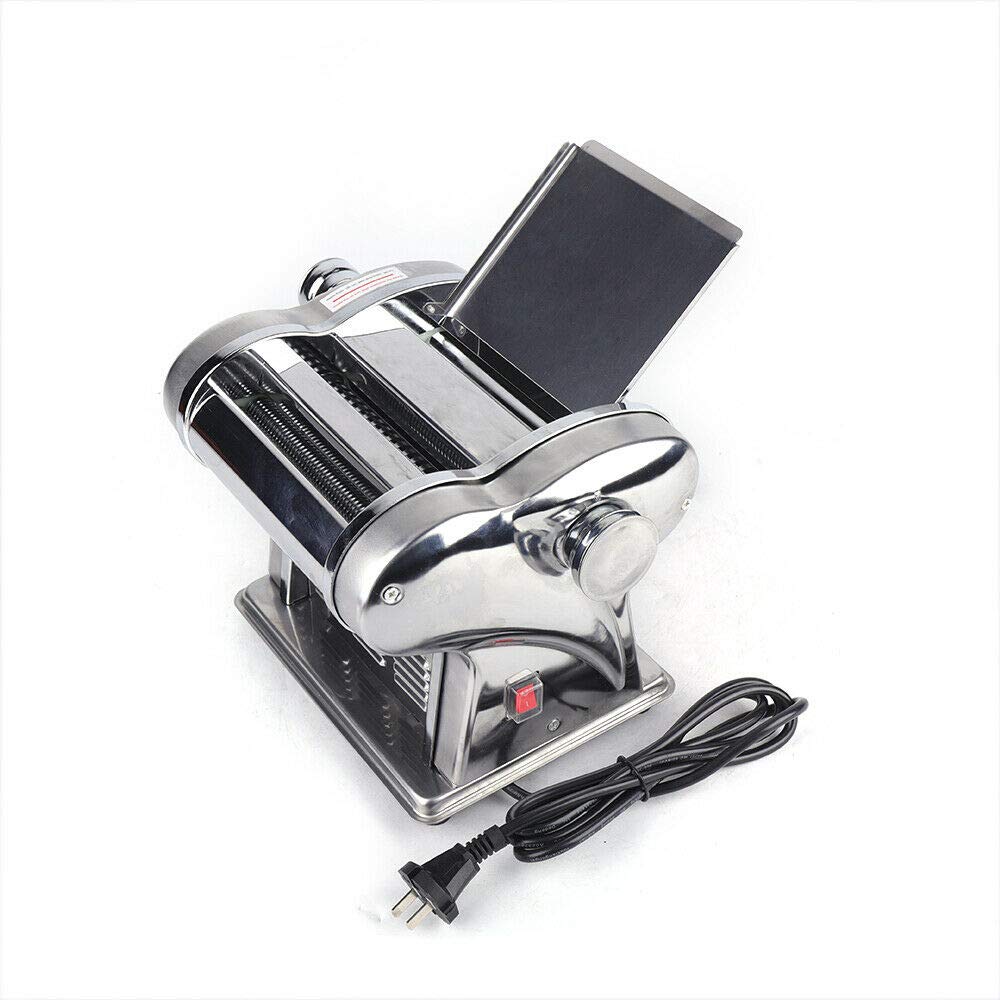 Electric Pasta Maker Machine - 6-Speed Adjustable Thickness, 135W Commercial Noodle Maker for Spaghetti, Lasagna & Ravioli | Perfect for Home Kitchens & Italian Restaurants