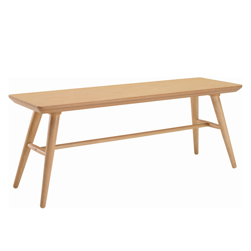 120cm Marrim Wooden Bench - Natural Finish for Living Room, Bedroom, or Entryway Seating