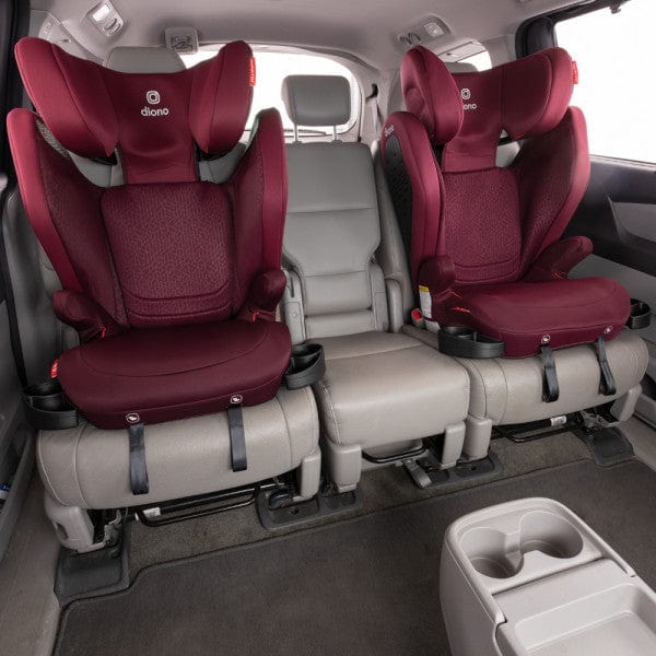 Diono Monterey 4 DXT Latch Booster Car Seat - High Back Booster for Kids 4-12 Years (Up to 120 lbs) | Side Impact Protection | Easy Installation | Perfect for School, Travel & Everyday Use