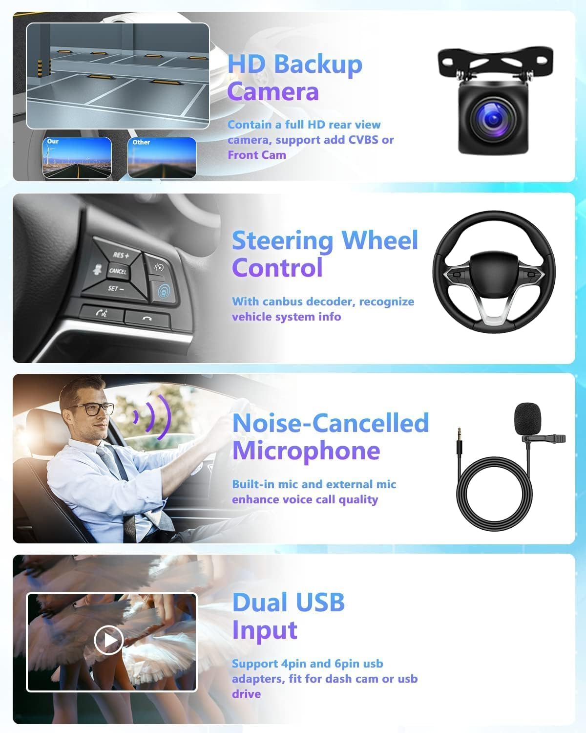 Hikity Android 13 Car Stereo for Opel Astra Corsa Antara Vectra - 7 Inch Touchscreen with Wireless Apple Carplay & Android Auto, 2+64GB, Bluetooth, GPS Navigation, Rear Camera, HiFi, WiFi, FM RDS, SWC - Perfect for Upgrading Your Opel Vehicle with Smart Connectivity & Entertainment