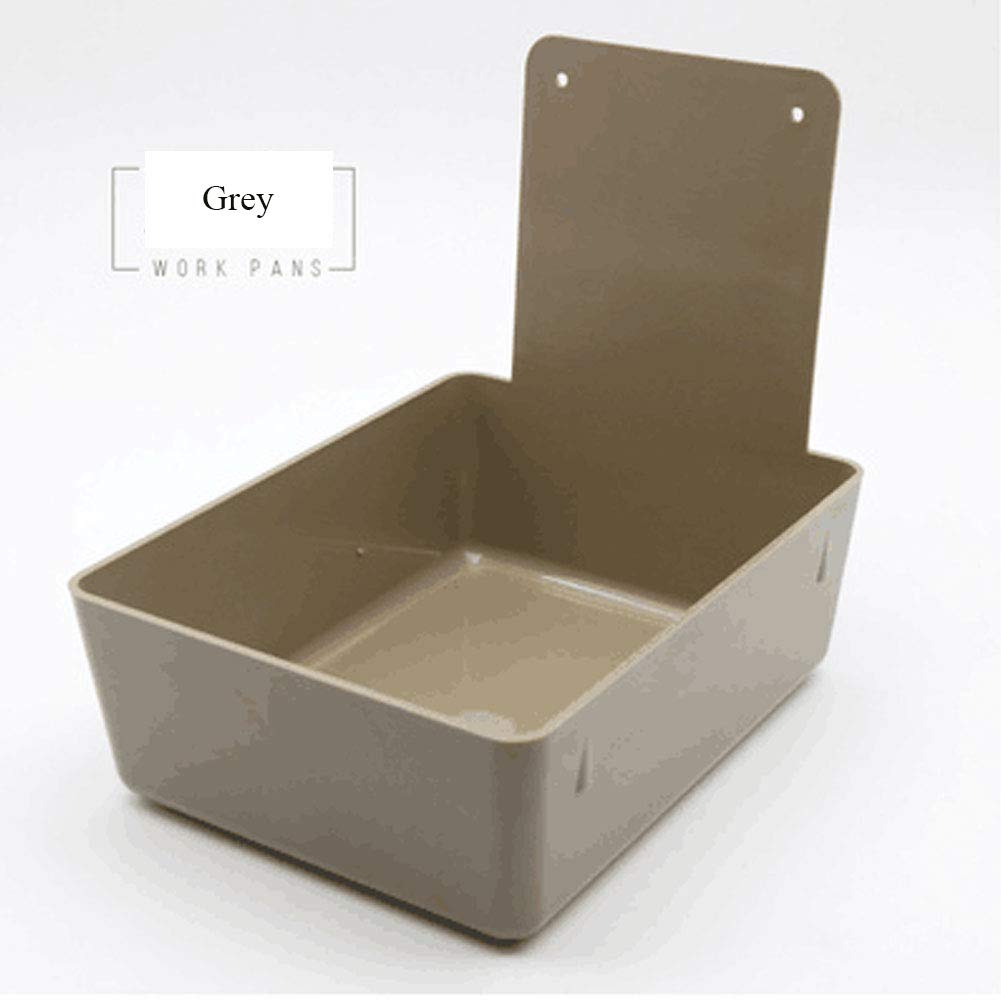 Dental Pans - 10-Piece Plastic Denture Trays with Clip for Dental Lab & Clinic Organization | Perfect for Denture Storage, Impression Work & Dental Material Management
