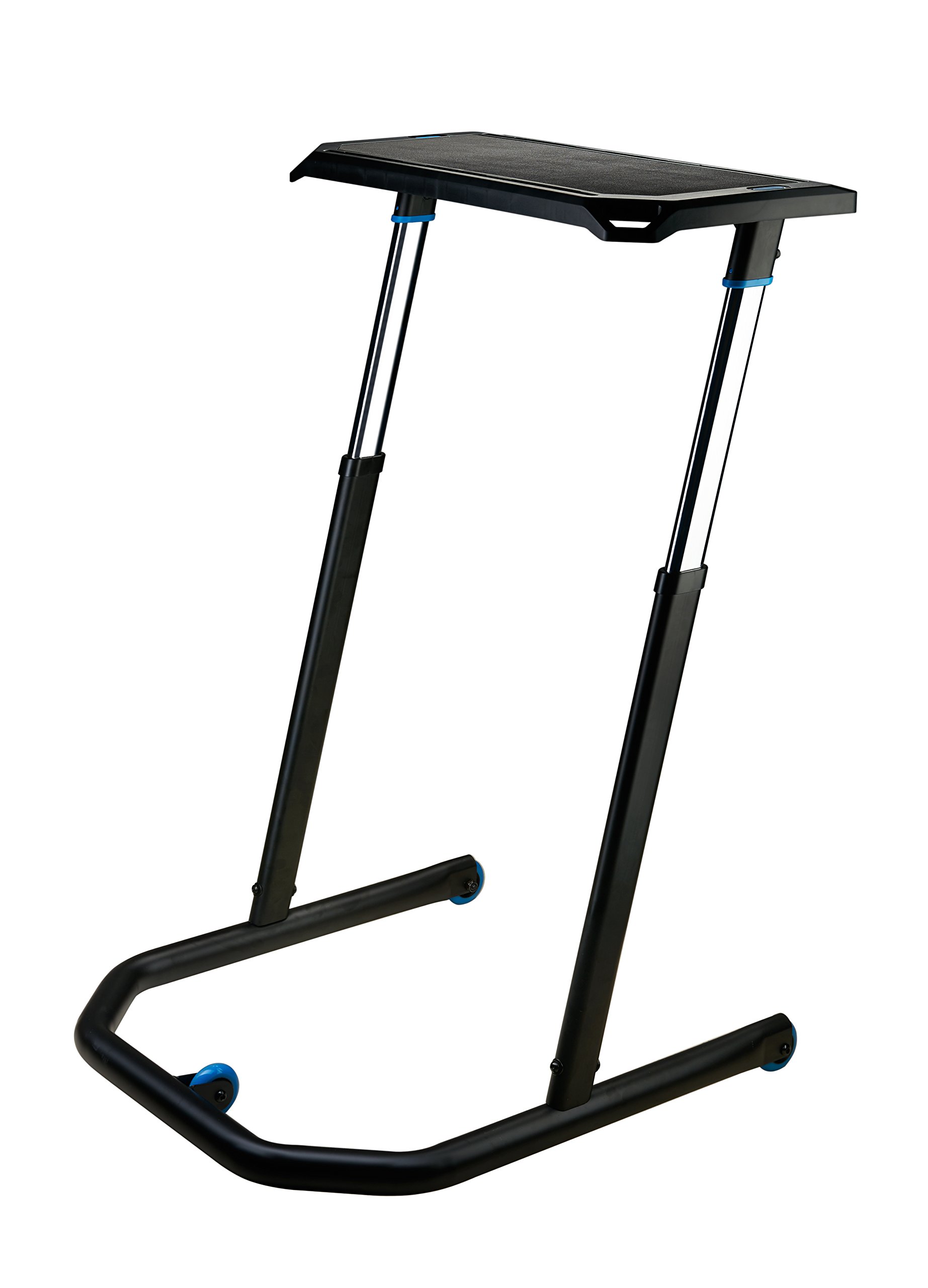 Wahoo KICKR Bike Desk - Adjustable Height Workstation for Indoor Cycling, Spin Bikes & Standing Desks | Perfect for Home Office & Workout Setup