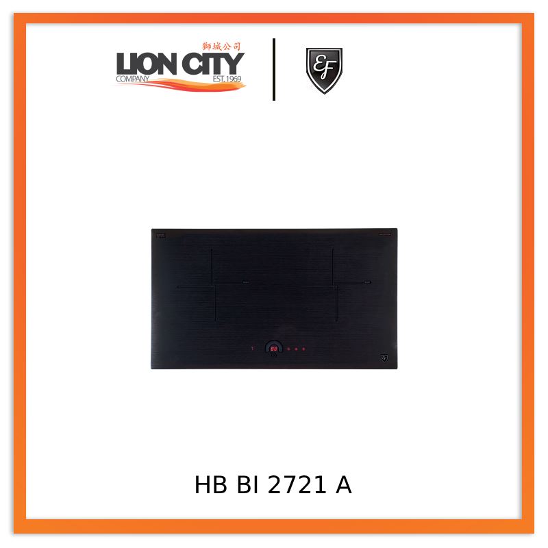 EF HB BI 2721 A Built-in Induction Hob 70CM - Energy Efficient Electric Cooktop for Modern Kitchens | Perfect for Home Cooking, Restaurants & Small Spaces