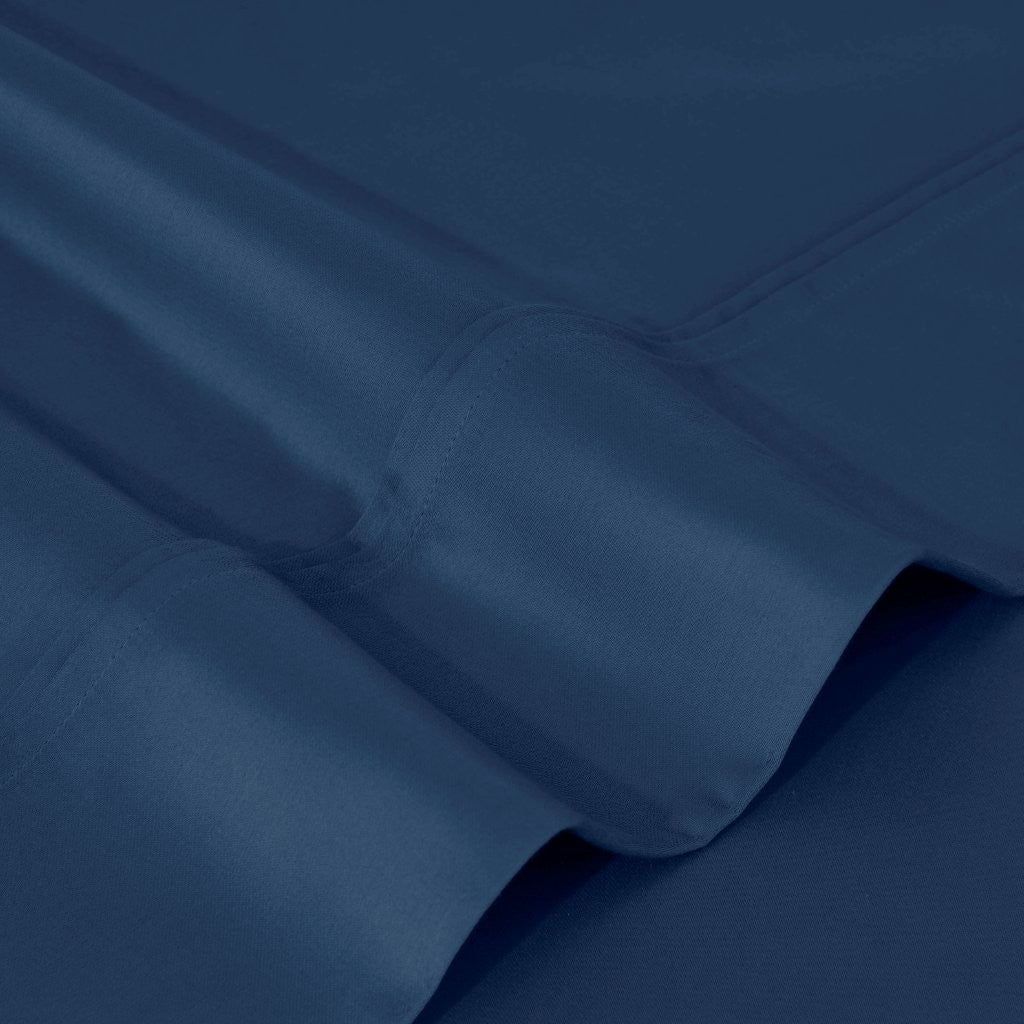 Luxury 1200 Thread Count Egyptian Cotton Deep Pocket Bed Sheet Set - Queen Size, Soft & Breathable for Ultimate Comfort - Perfect for Master Bedroom, Guest Room & Hotel Use