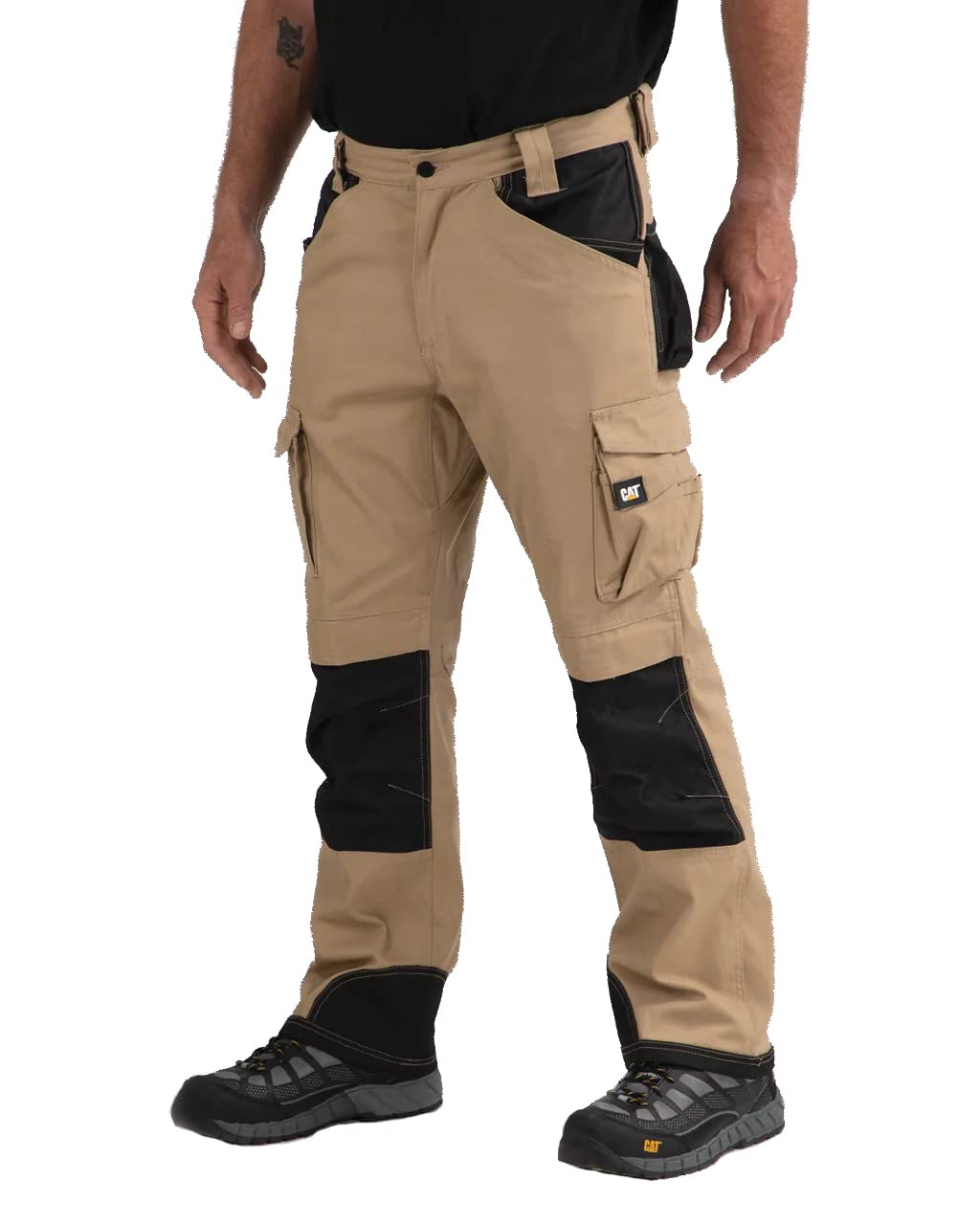 Caterpillar Men's Work Pants - Durable & Comfortable Trademark Design (Regular, Big & Tall Sizes) for Construction, Landscaping & Outdoor Work