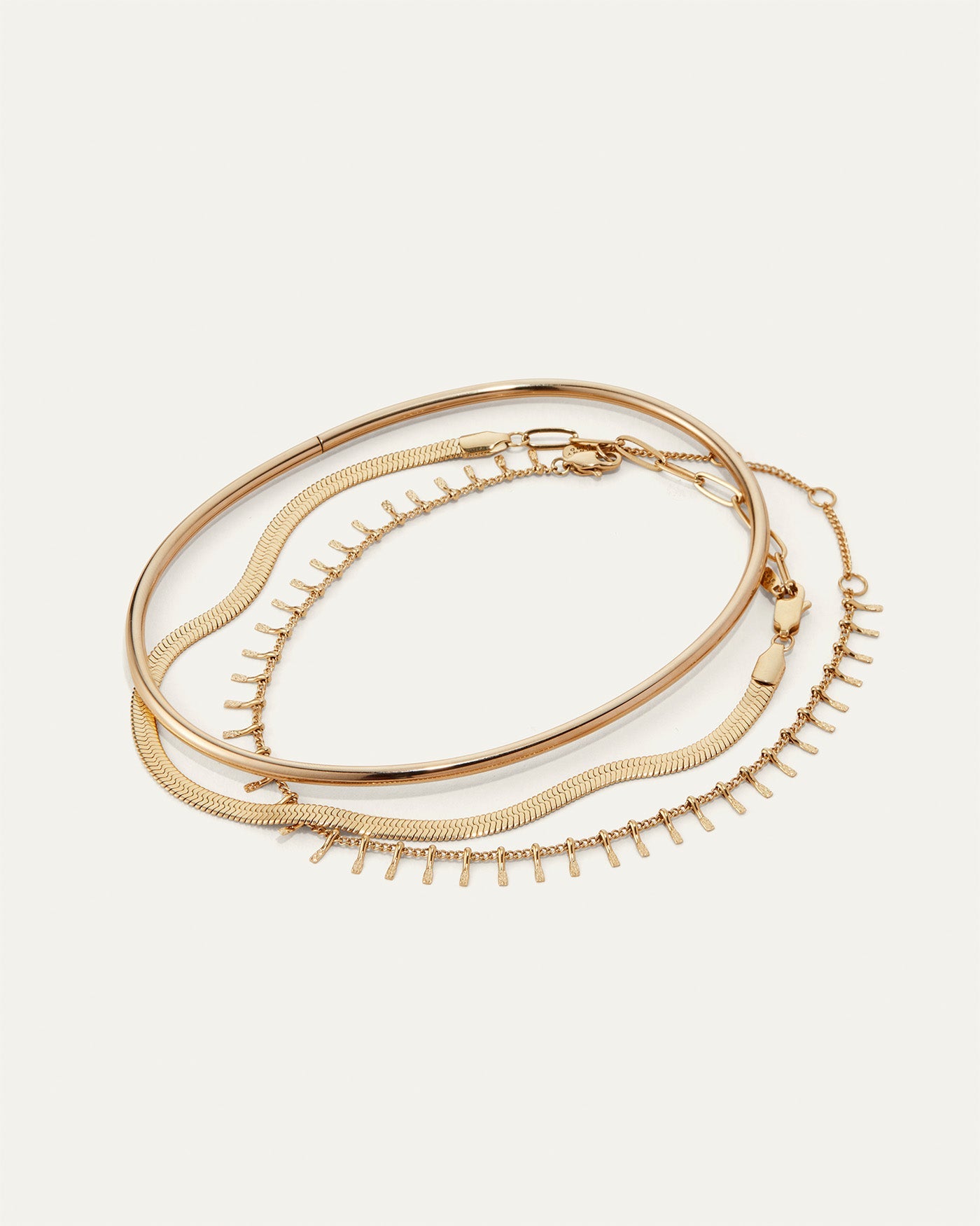 Elegant Gold Ankle Bracelet for Women - Trendy Layered Anklet Stack - Perfect for Beach, Summer & Boho Fashion