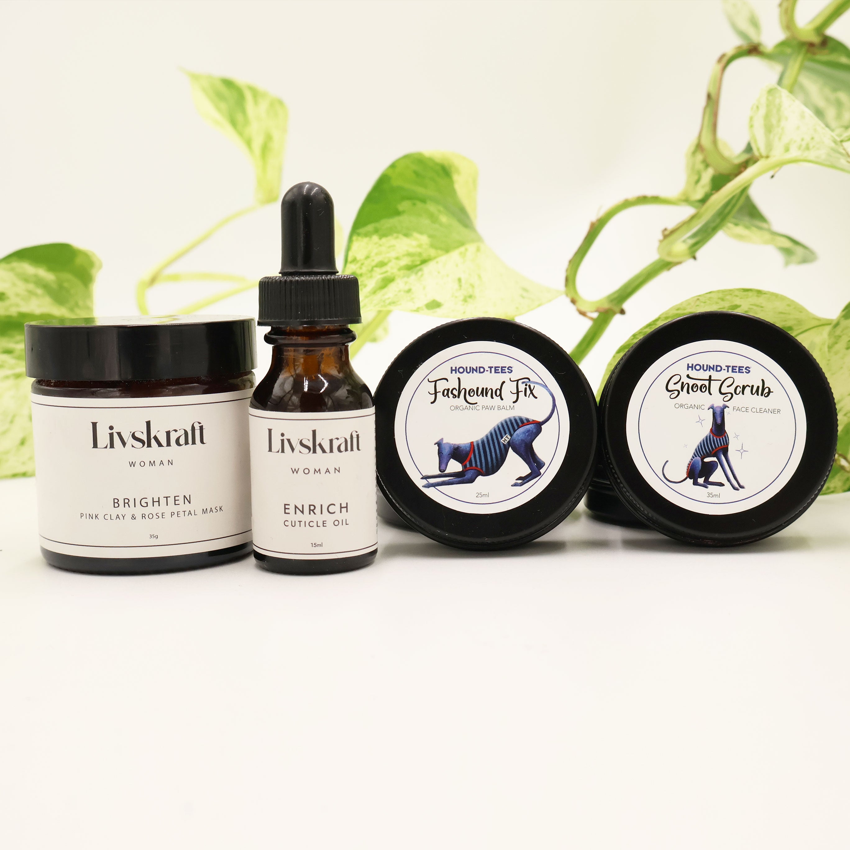 Premium Dog Grooming Kit for Small & Large Breeds - Hound & Human Deluxe Pet Care Set for Bathing, Brushing & Nail Trimming - Perfect for Home Grooming & Professional Use