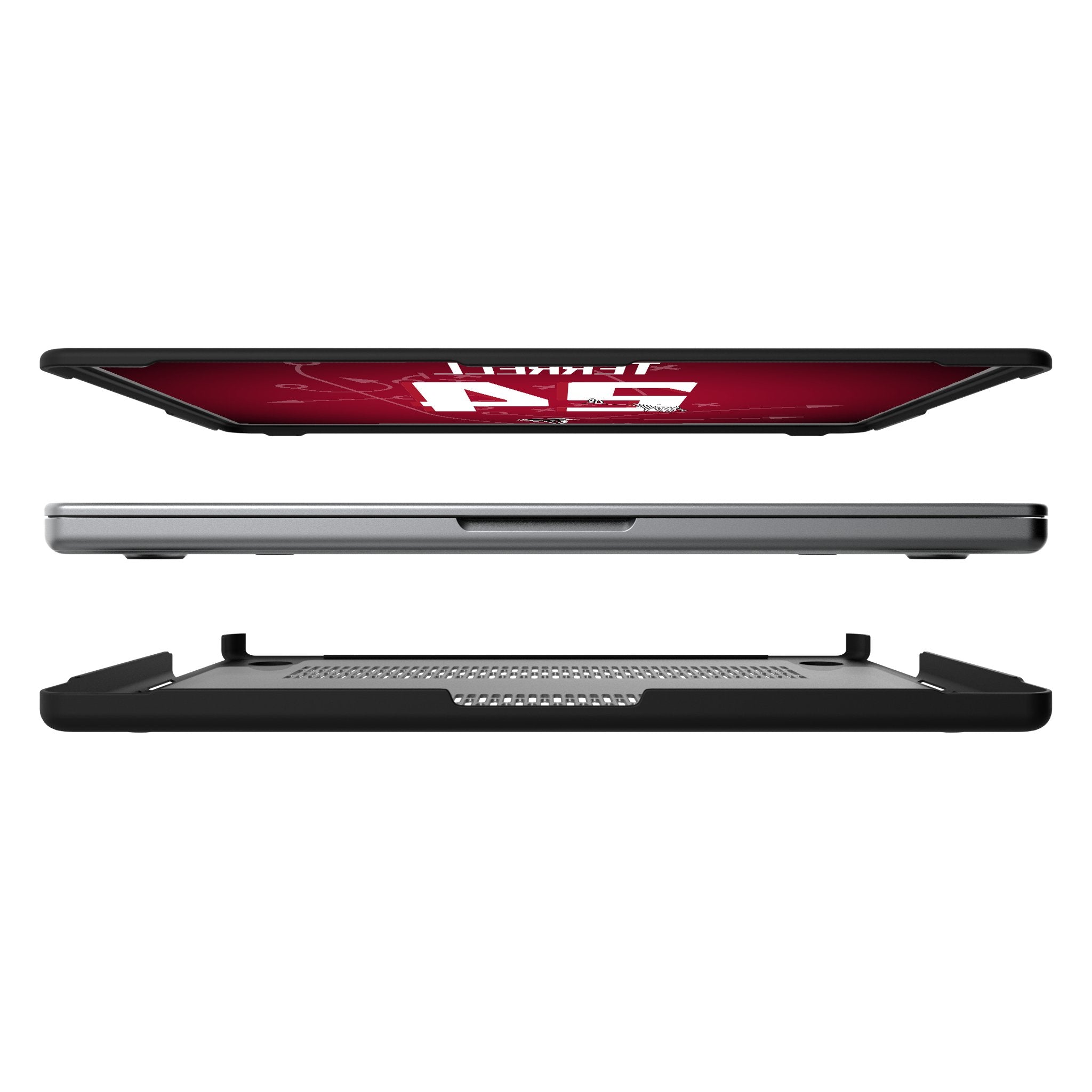 A.J. Terrell Atlanta Falcons 24 Ready Laptop Case - Durable 15.6 Inch Laptop Sleeve for Falcons Fans - Perfect for Work, School & Travel