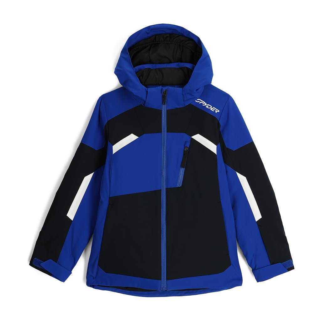 Spyder Boys Leader Insulated Ski Jacket - Waterproof Winter Jacket for Kids - Warm Snow Jacket for Skiing, Snowboarding & Outdoor Activities