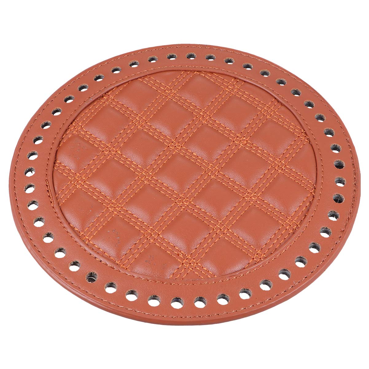EXCEART 1pc Crochet Bag Shaper Insert - DIY Knitting Bag Base Pad for Tote, Purse & Woven Bags - Handmade Handbag Bottom Support for Crafting & Organizing (Perfect for Knitters & Crochet Enthusiasts)