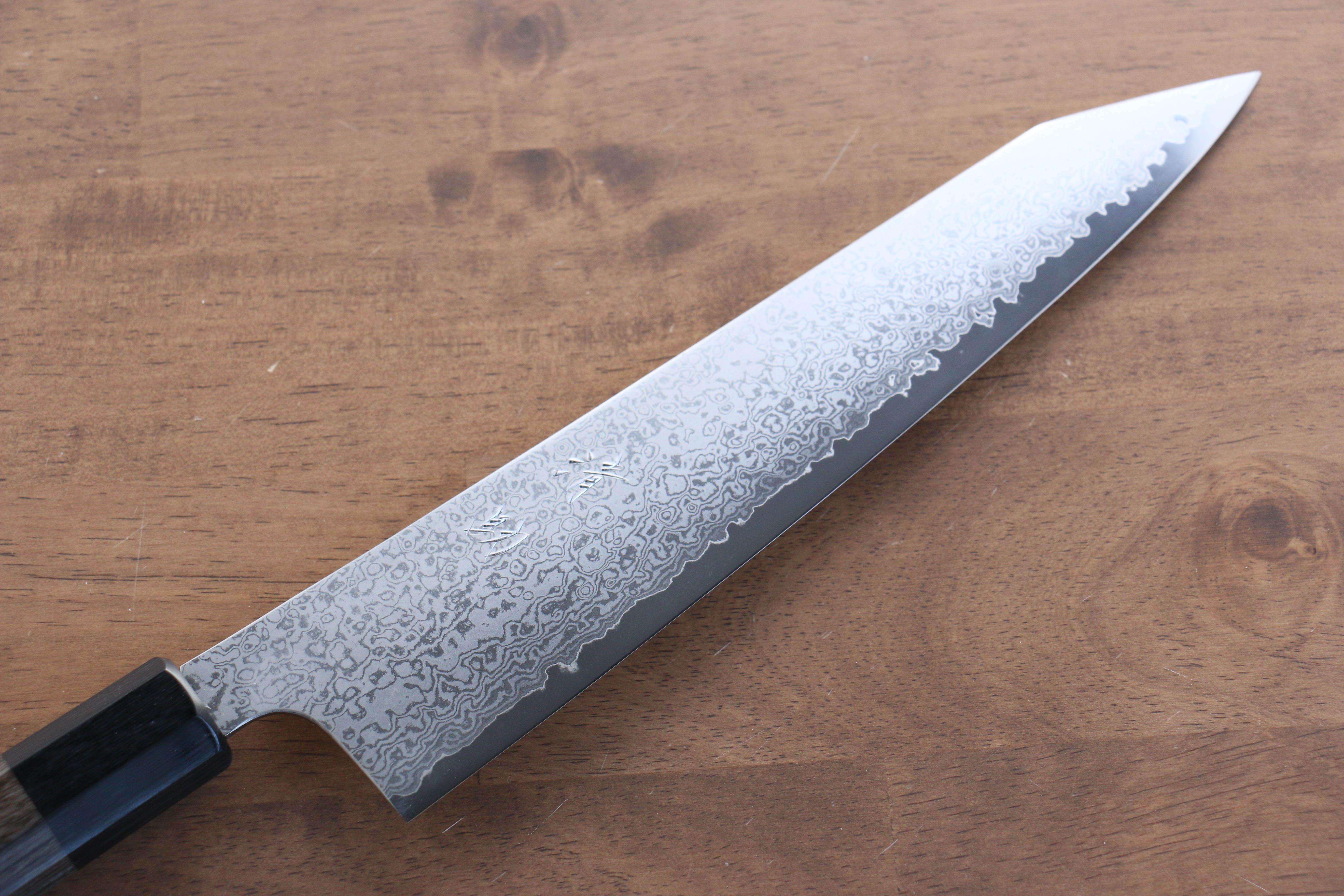Premium Seisuke VG10 33-Layer Damascus Kiritsuke Gyuto Knife 240mm - Gray Pakka Wood Handle - Japanese Chef Knife for Slicing, Dicing & Precision Cooking