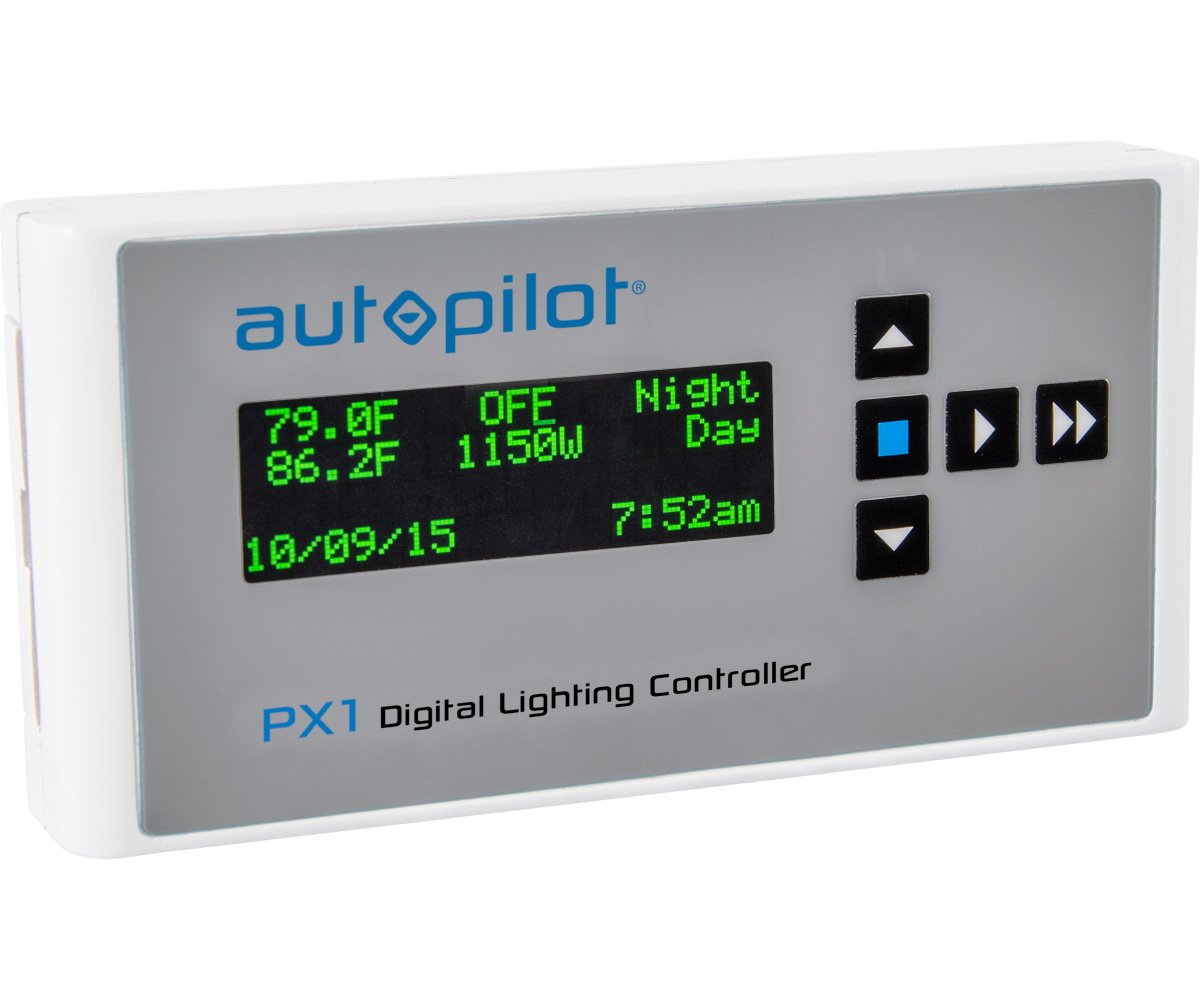 AutoPilot APDPX1 Digital Lighting Controller for Aquariums & Hydroponics - Smart LED Light Timer with Remote Control for Indoor Plants, Fish Tanks & Grow Rooms