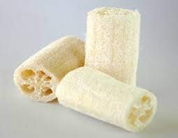 Natural Loofah Sponge Set - 5 Pack Eco-Friendly Exfoliating Bath & Shower Scrubbers for Soft Skin | Gentle Body Wash & Face Cleansing | Perfect for Spa, Home & Travel Use