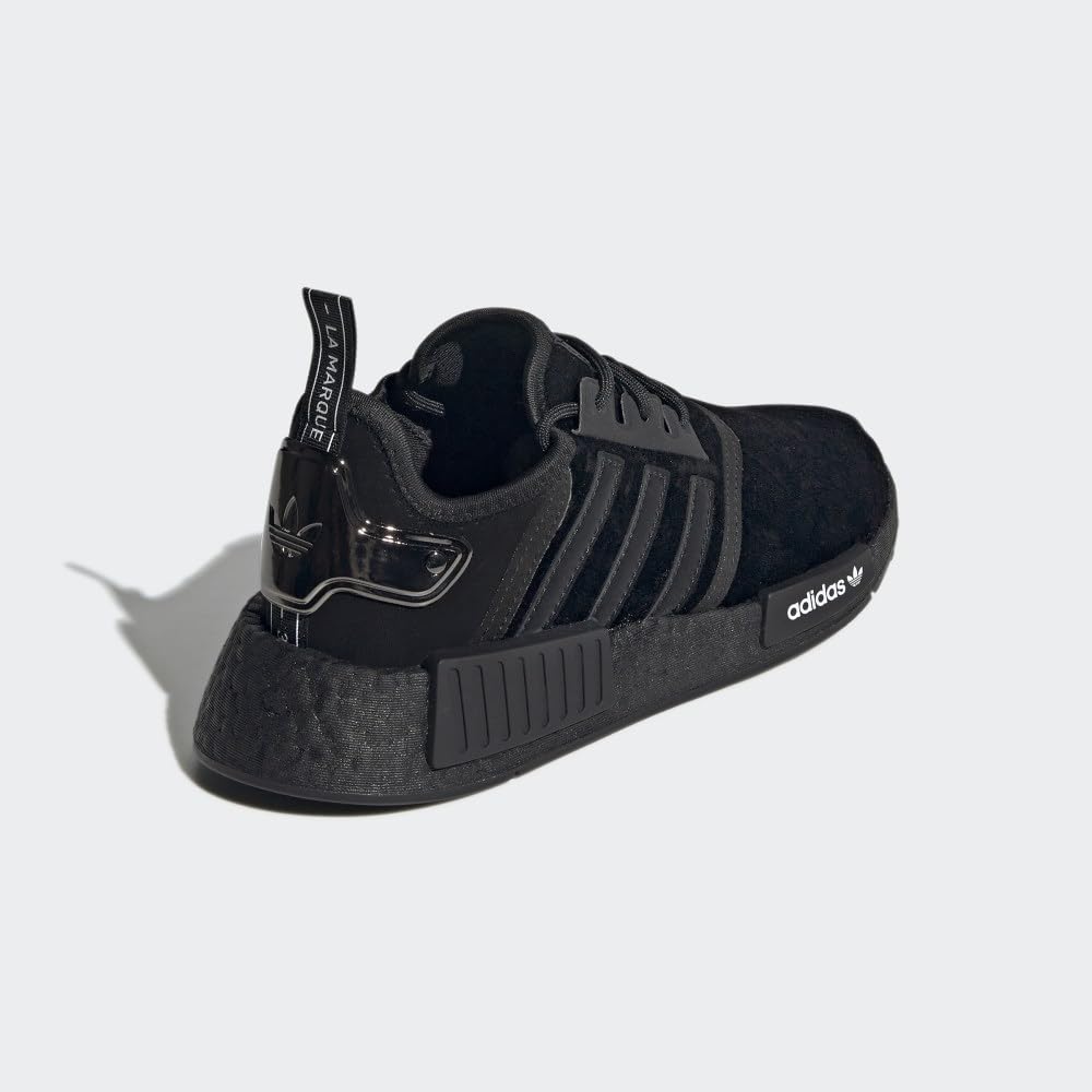 adidas Women's NMD R1 Running Shoes - Black Athletic Sneakers for Women | Lightweight Comfortable Walking & Gym Shoes for Workout, Casual Wear & Street Fashion