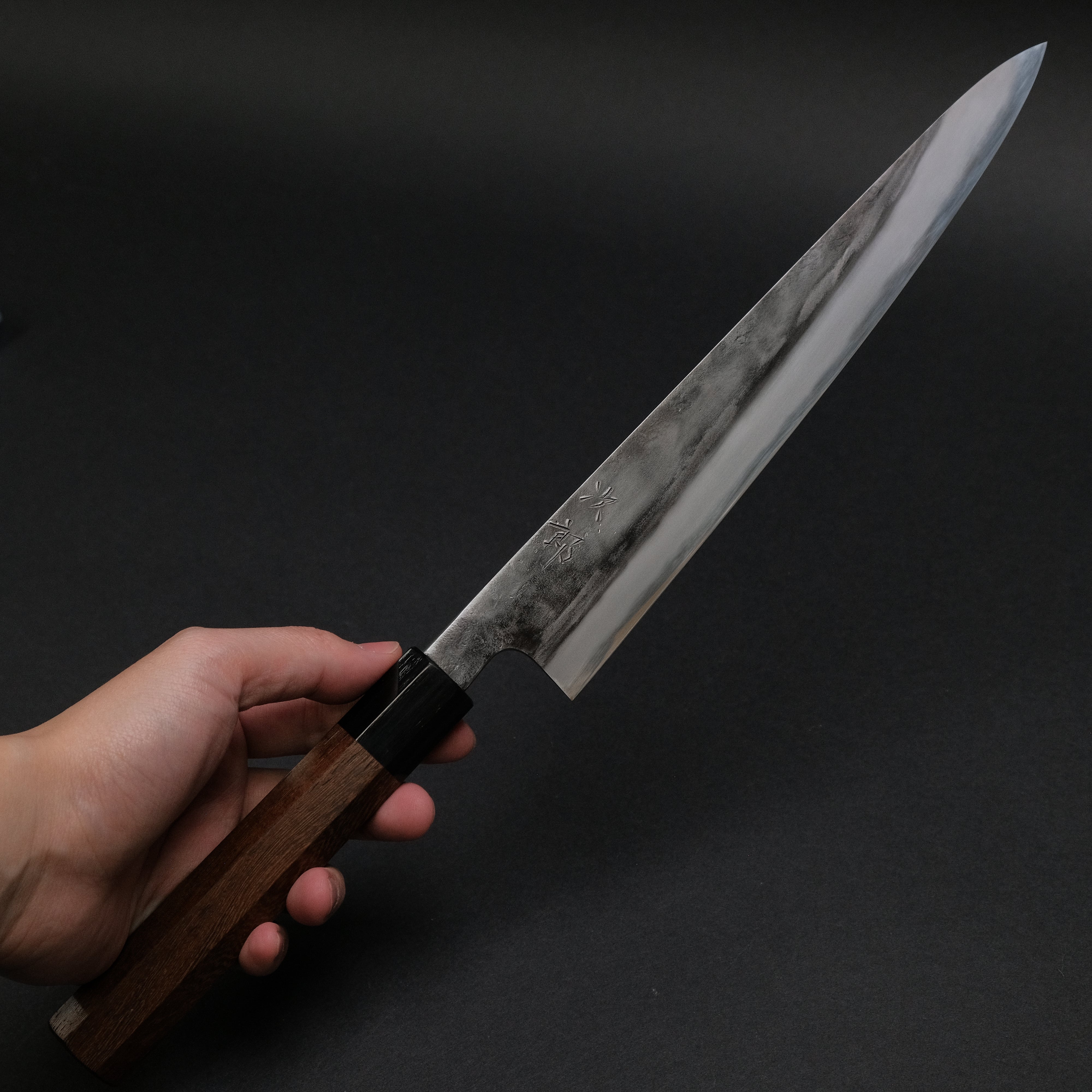 Jiro Tsuchime Sujihiki Knife 240mm - Premium Japanese Slicing Knife with Taihei Tagayasan Handle (#579) - Perfect for Sushi, Sashimi & Meat Carving