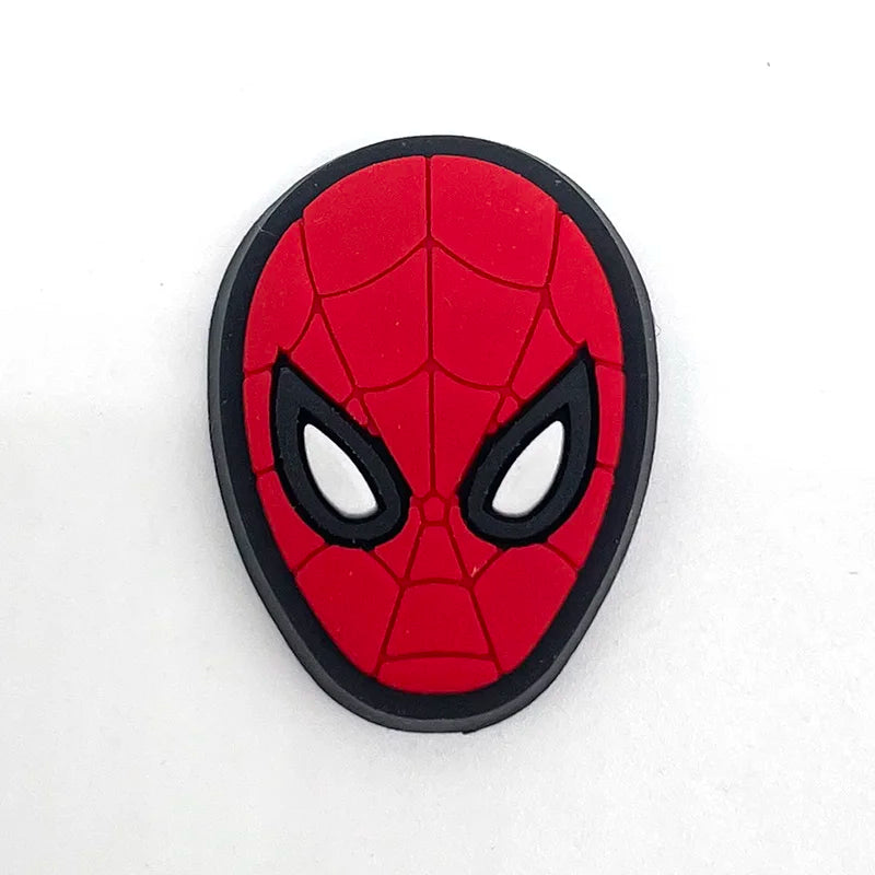 MINISO Marvel Superhero DIY Shoe Charms - Cartoon Character Accessories for Sandals & Clogs - Decorative Pins for Kids Gifts & Garden Fashion Accessories (Perfect for Birthday Presents & Cosplay Outfits)
