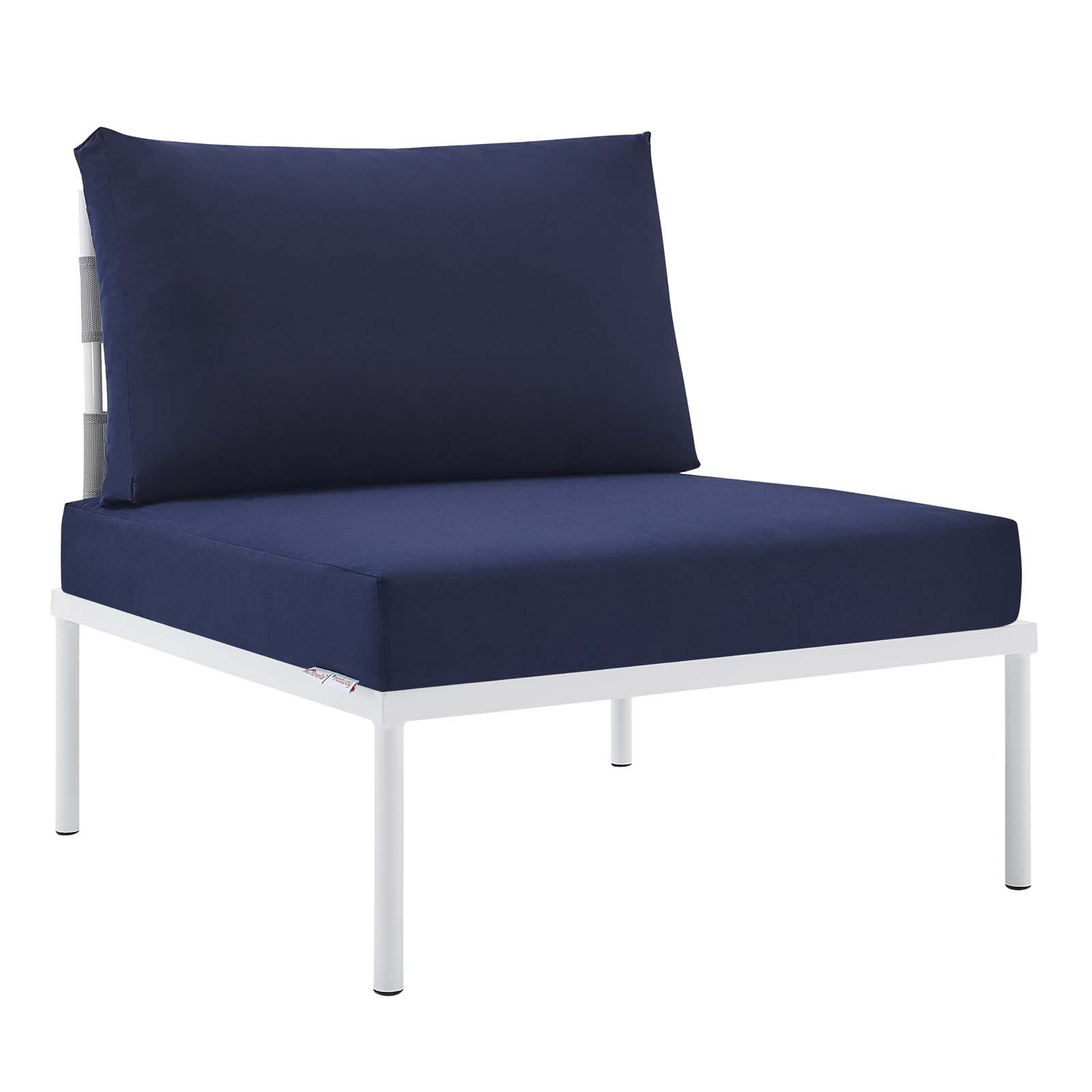 8-Piece Harmony Sunbrella® Outdoor Patio All-Mesh Sectional Sofa Set - Perfect for Backyard, Poolside & Garden Relaxation