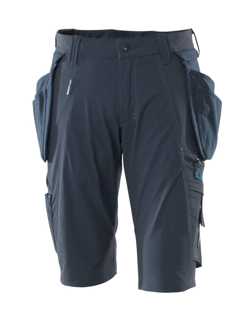Men's Mascot Advanced Work Shorts with Holster Pockets 17149-311 - Durable Utility Shorts for Construction, Landscaping & Outdoor Work