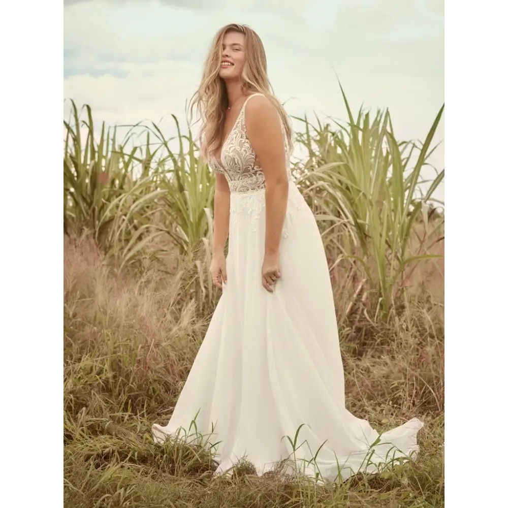 Breanne by Rebecca Ingram Wedding Dress - Sample Sale | Elegant Bridal Gown for Church Ceremony & Reception