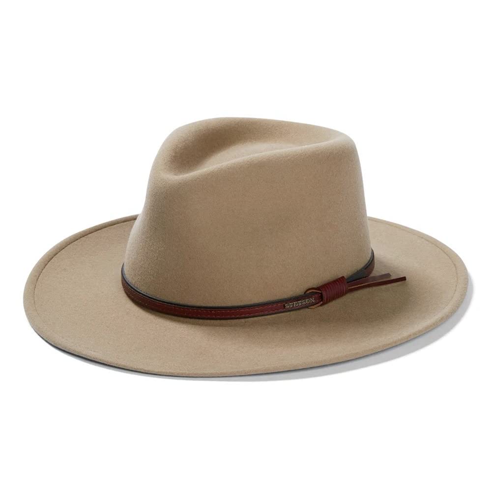 Stetson Men's Bozeman Outdoor Hat - Waterproof & Breathable Cowboy Hat for Hiking, Camping & Ranch Work - Western Style Sun Protection for Men