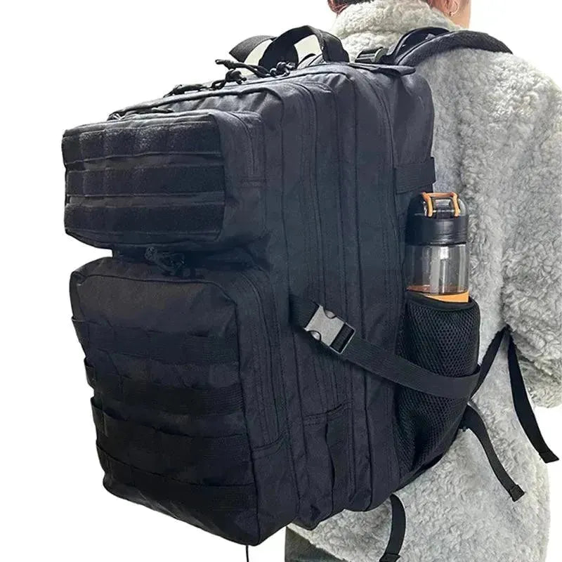 30L Tactical Backpack for Men - Military Style Durable Hiking Backpack with Multiple Pockets - Perfect for Outdoor Camping, Hiking & Travel