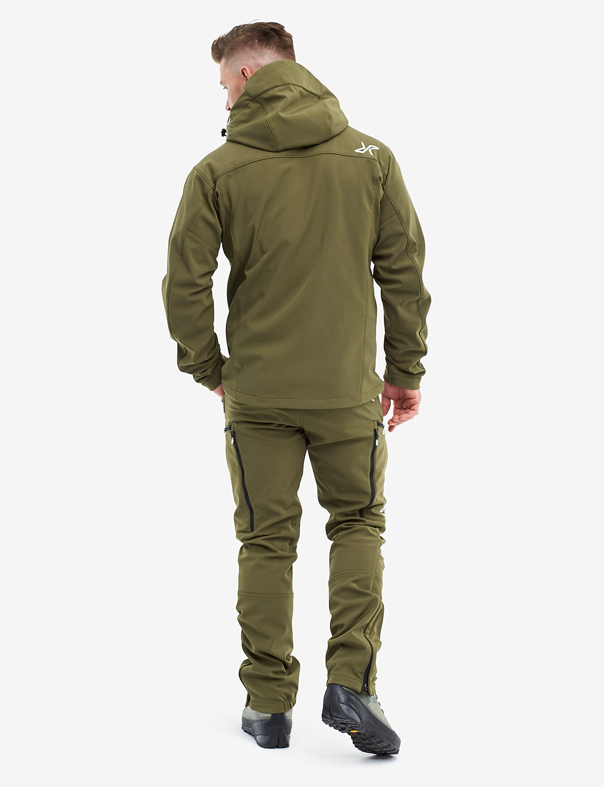 RevolutionRace Men's Hiball Jacket - Waterproof, Breathable & Lightweight Outdoor Jacket for Hiking, Camping & Travel - All Weather Windproof Rain Jacket for Men