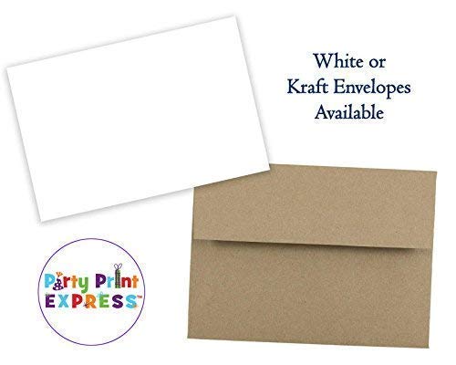 Nacho Average Bridal Shower Invitations - Kraft Fiesta Wedding Invites for Mexican Themed Parties & DIY Wedding Celebrations