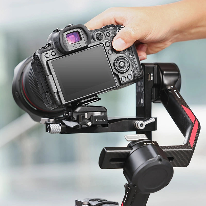 Ulanzi UKA05 Quick Release Kit for DJI RS2 RS3 RS4 Gimbal - Professional Camera Stabilizer Accessories for Filmmaking & Vlogging