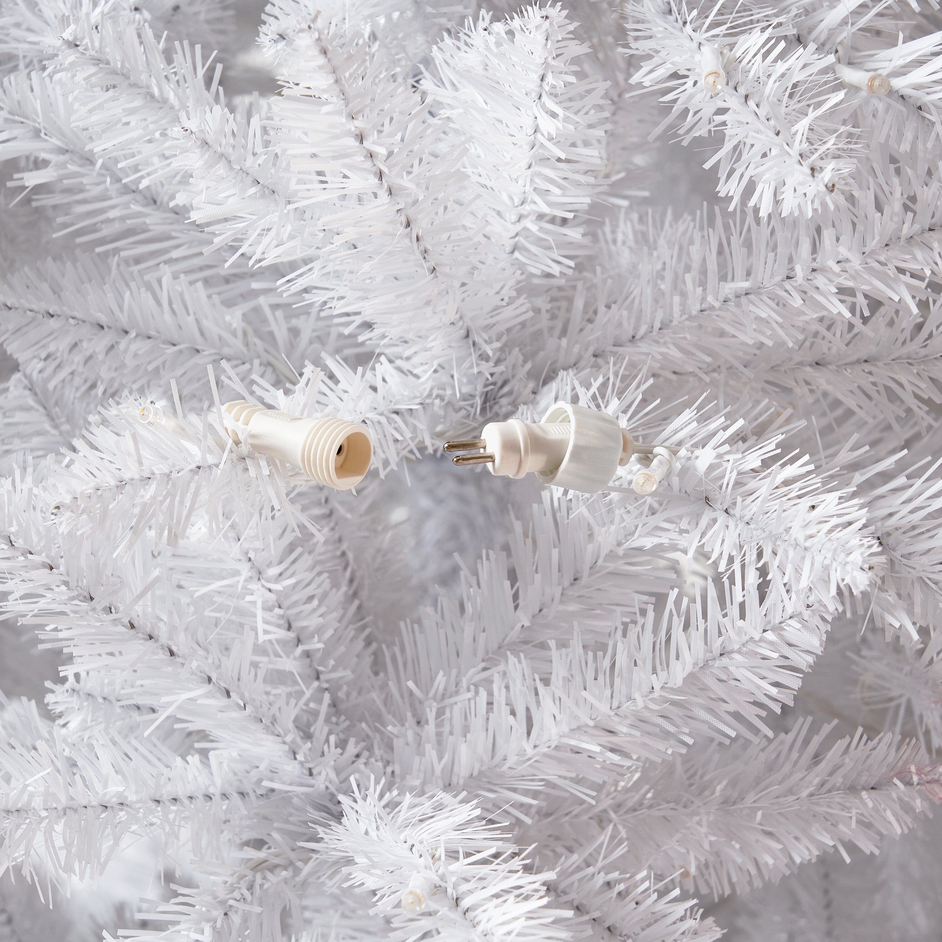 13' Slim White Artificial Christmas Tree with 1350 Warm White LED Lights & 3924 Bendable Branches - Perfect for Small Spaces, Apartments & Holiday Decorations