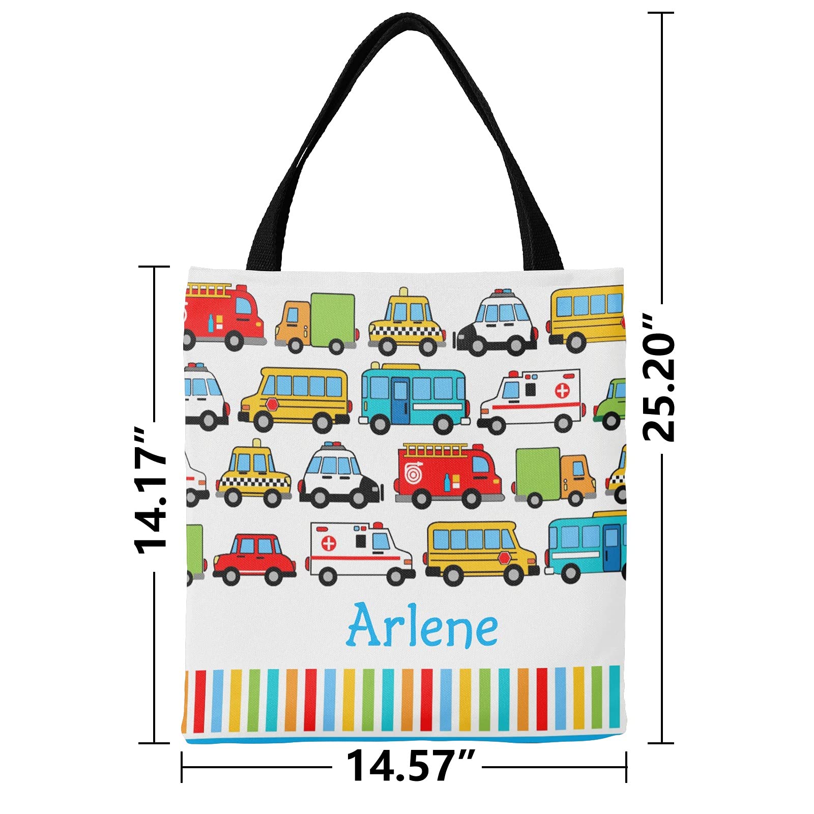 Custom Personalized Canvas Tote Bags for Women & Kids - Eco-Friendly Reusable Shopping Bags for Groceries, Beach, Travel & Daily Use