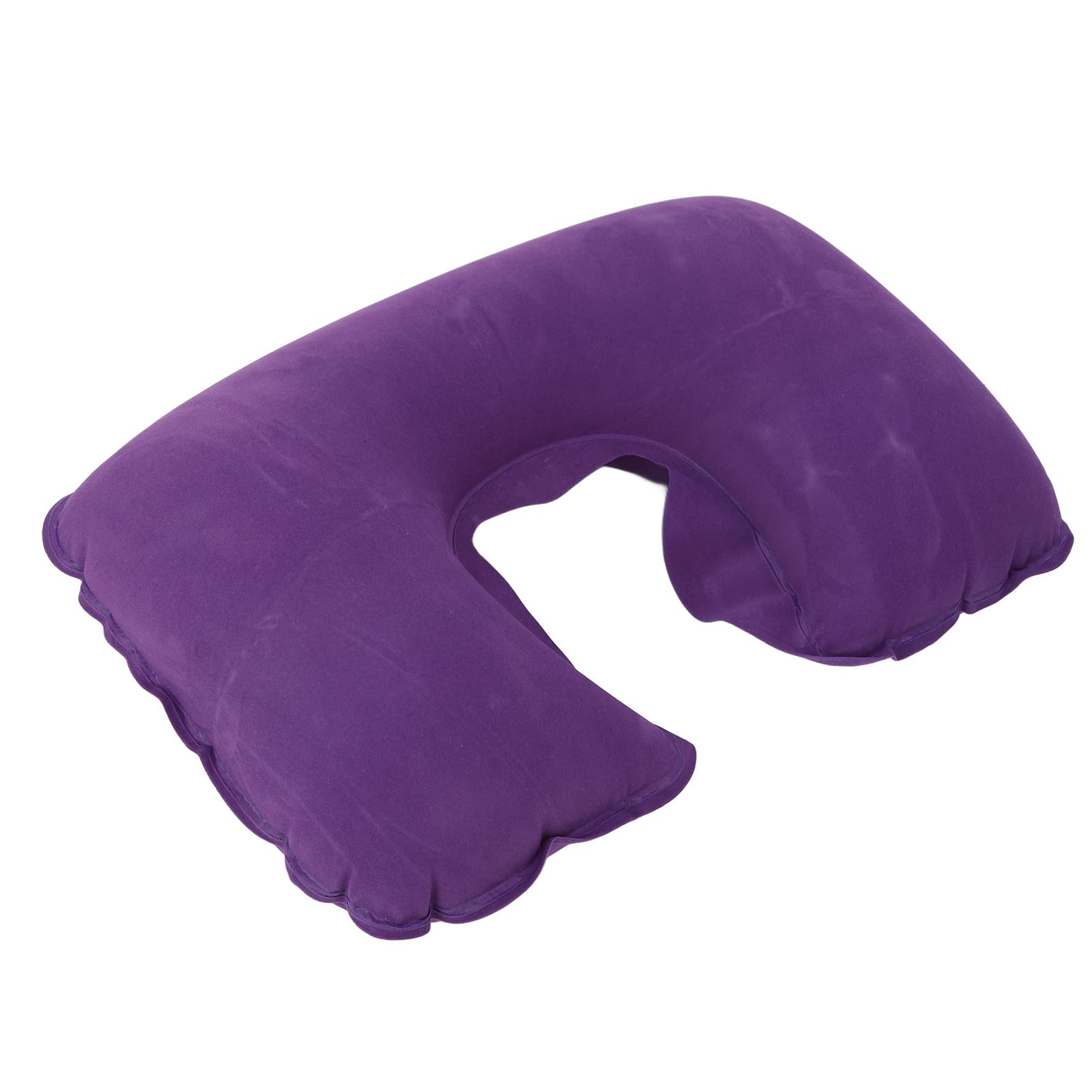 Inflatable Travel Pillow for Neck Pain Relief - Ergonomic Airplane Neck Support Pillow, Portable & Comfortable for Long Flights, Road Trips and Office Naps