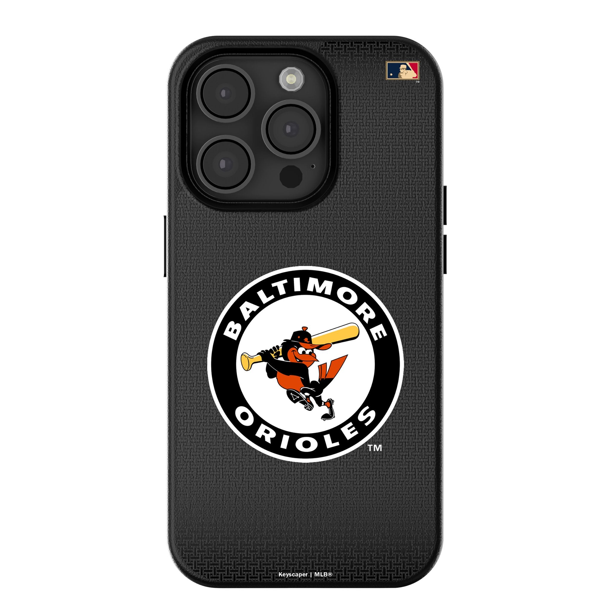Baltimore Orioles 1966-1969 Cooperstown Collection Linen MagSafe Compatible Phone Case for iPhone 14/13/12 Pro Max - Perfect for Baseball Fans & Game Day